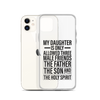 My Daughter Is Only Allowed Three Male Friends: The Father, The Son And The Holy Spirit Clear Case for iPhone®