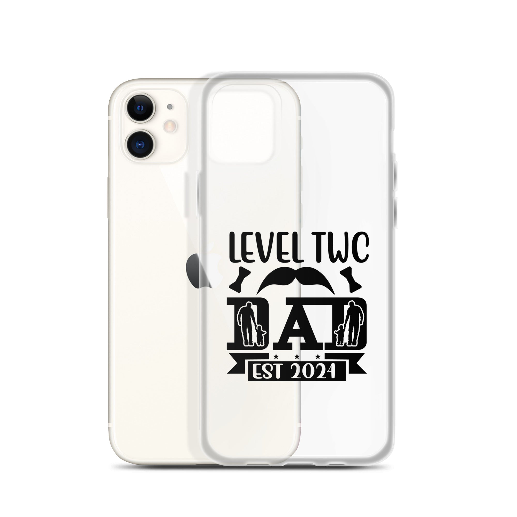 Level Two Dad Est. 2024 Clear Case for iPhone®