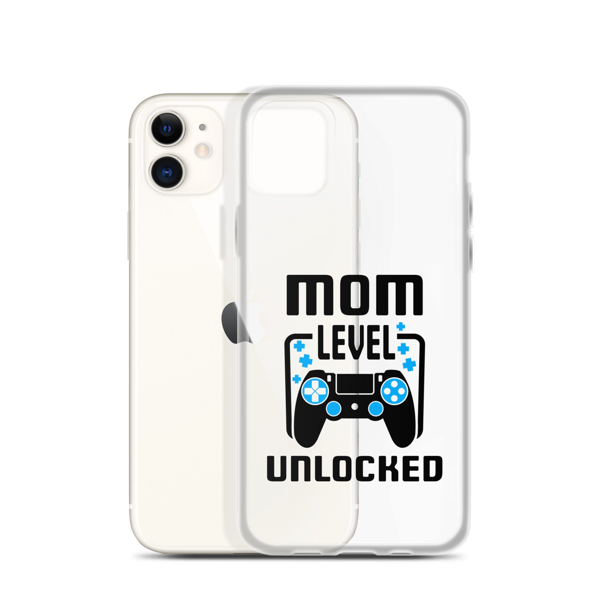 Mom Level Unlocked Clear Case for iPhone®