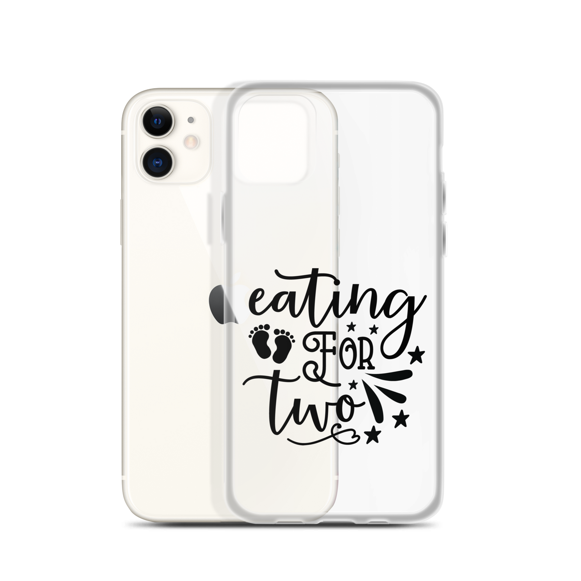 I'm Eating for Two Clear Case for iPhone®