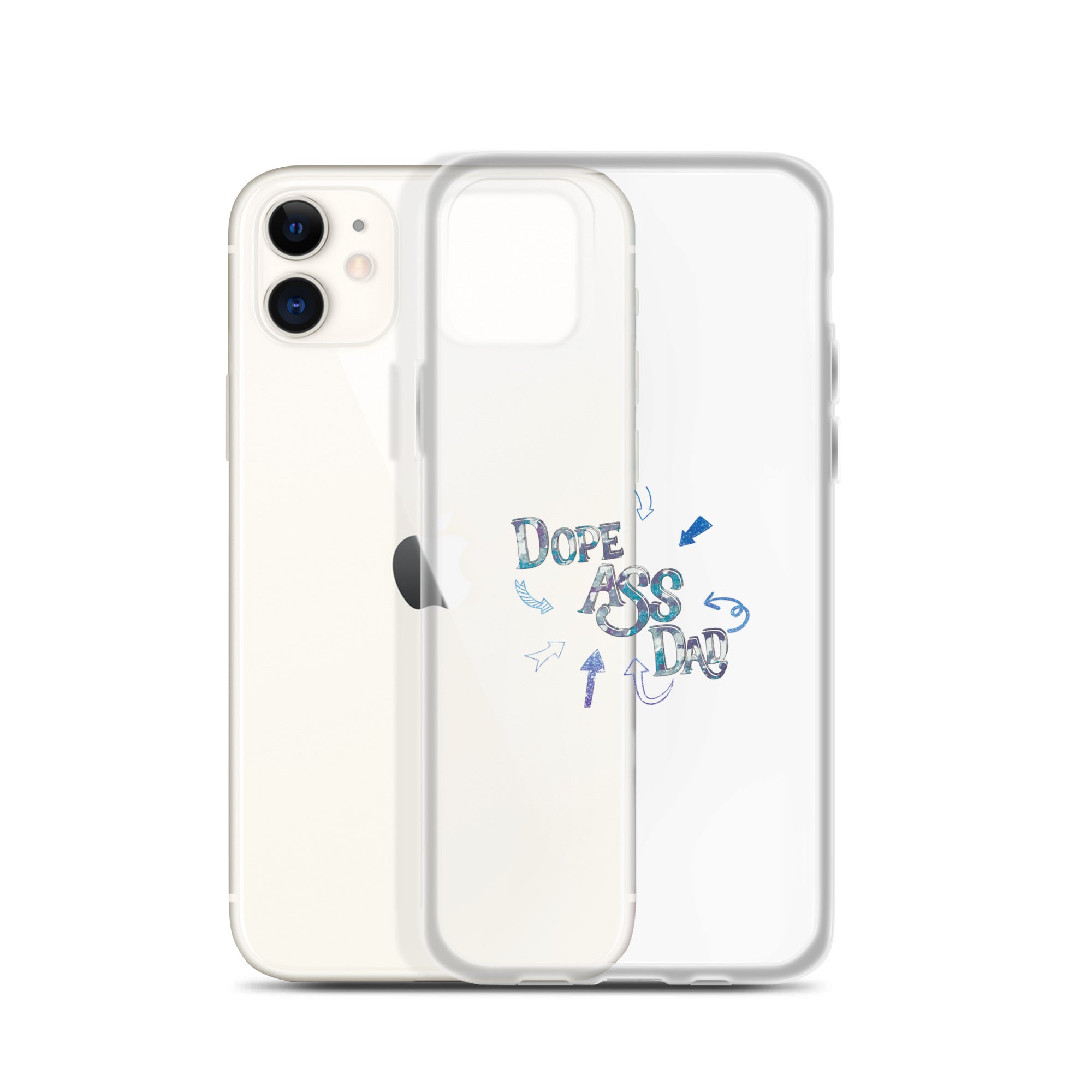 Dope Ass Dad Clear Case for iPhone®