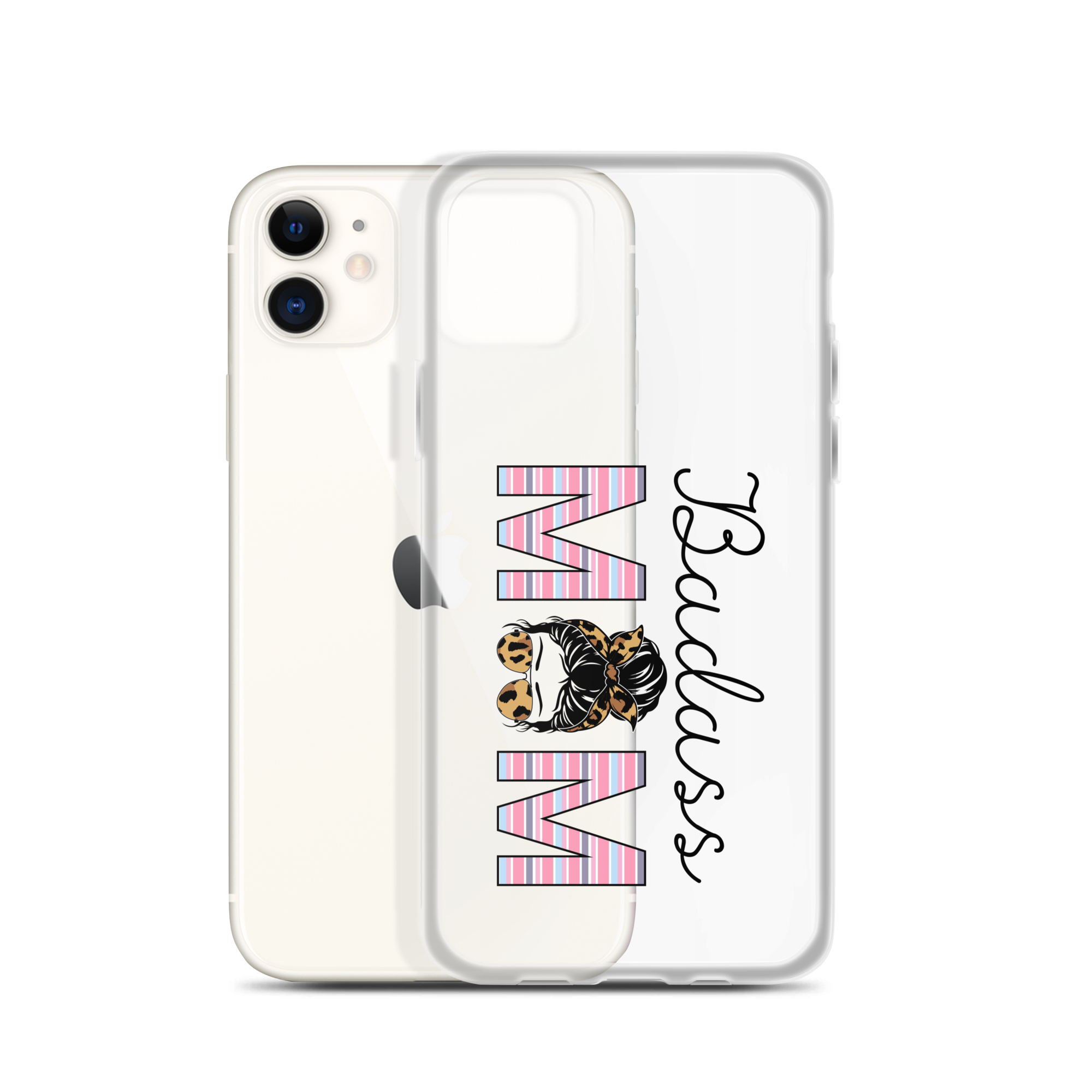 Badass Mom Clear Case for iPhone®