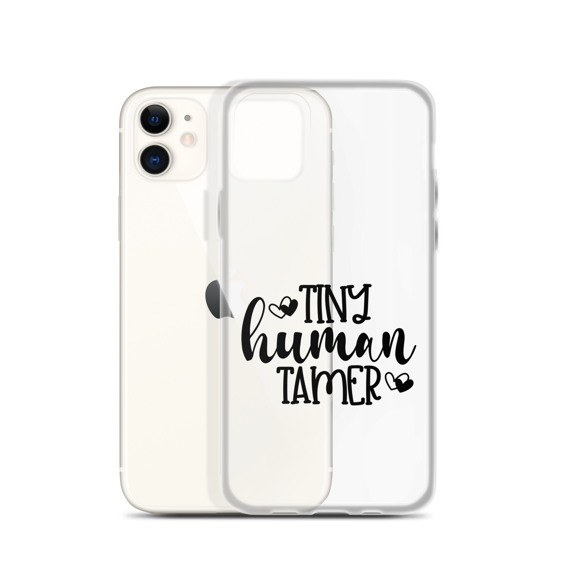 Tiny Human Tamer Clear Case for iPhone®