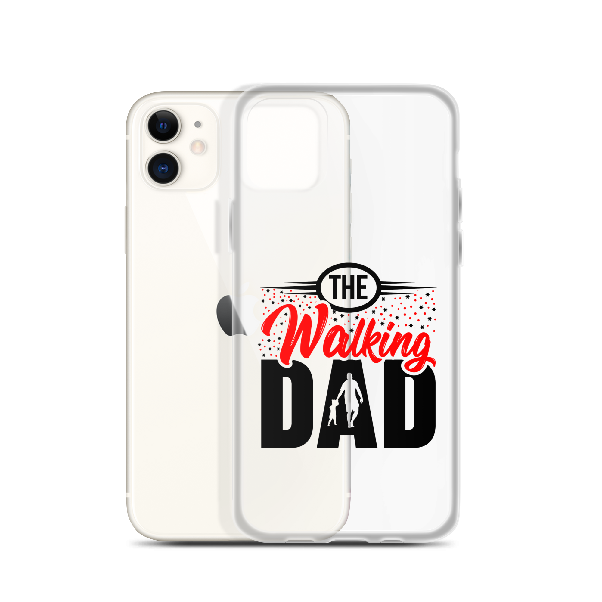 The Walking Dad Clear Case for iPhone®