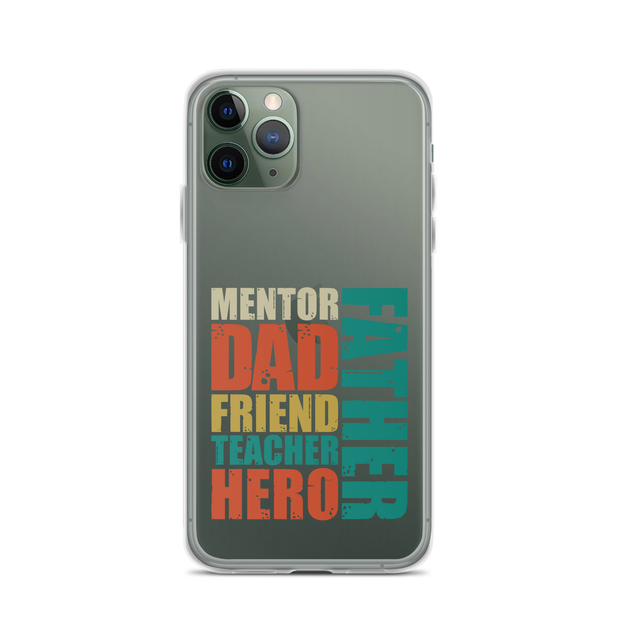 Mentor Dad Friend Teacher Father Clear Case for iPhone®