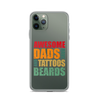 Awesome Dads Tattoos Beards Clear Case for iPhone®