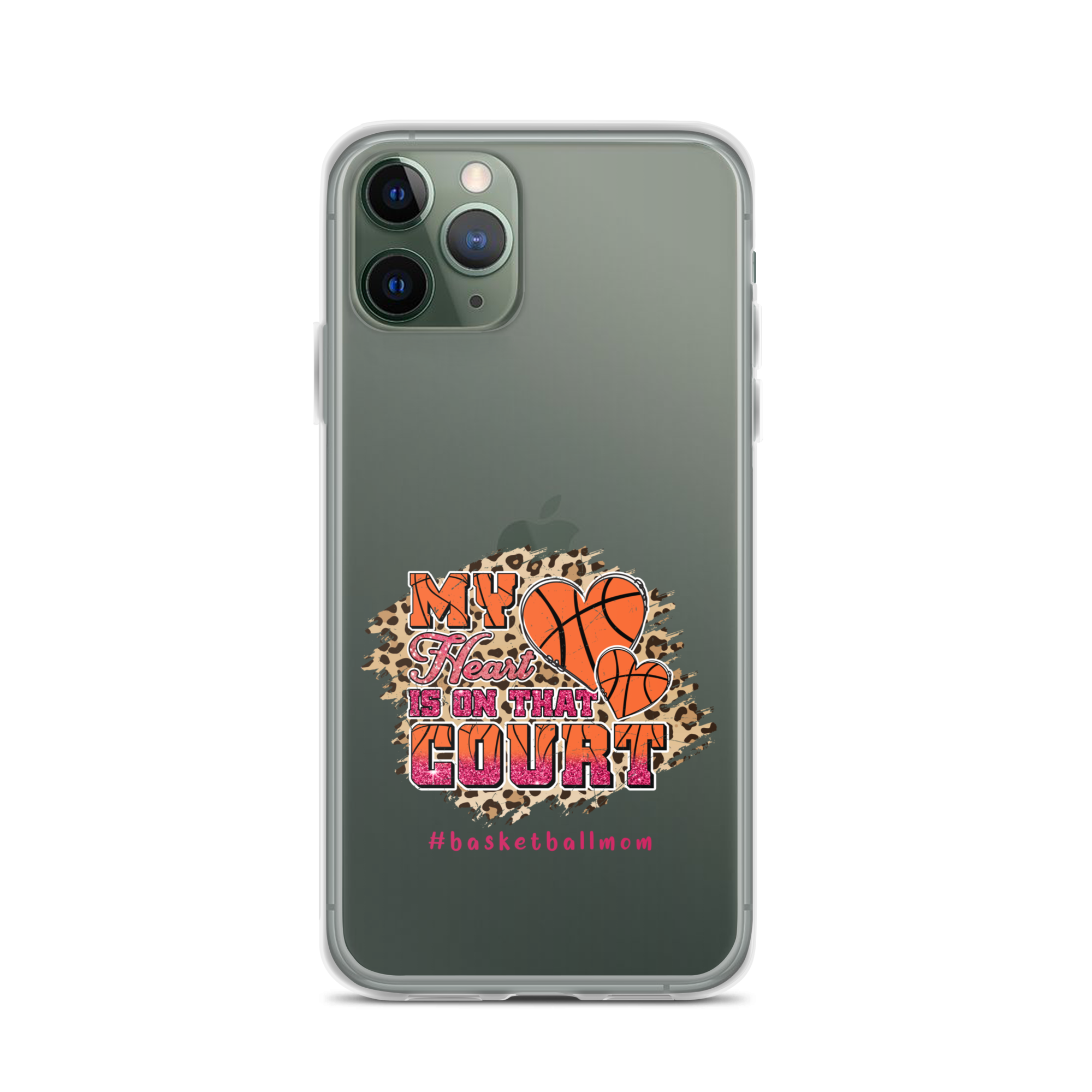 My Heart Is On That Court Clear Case for iPhone®