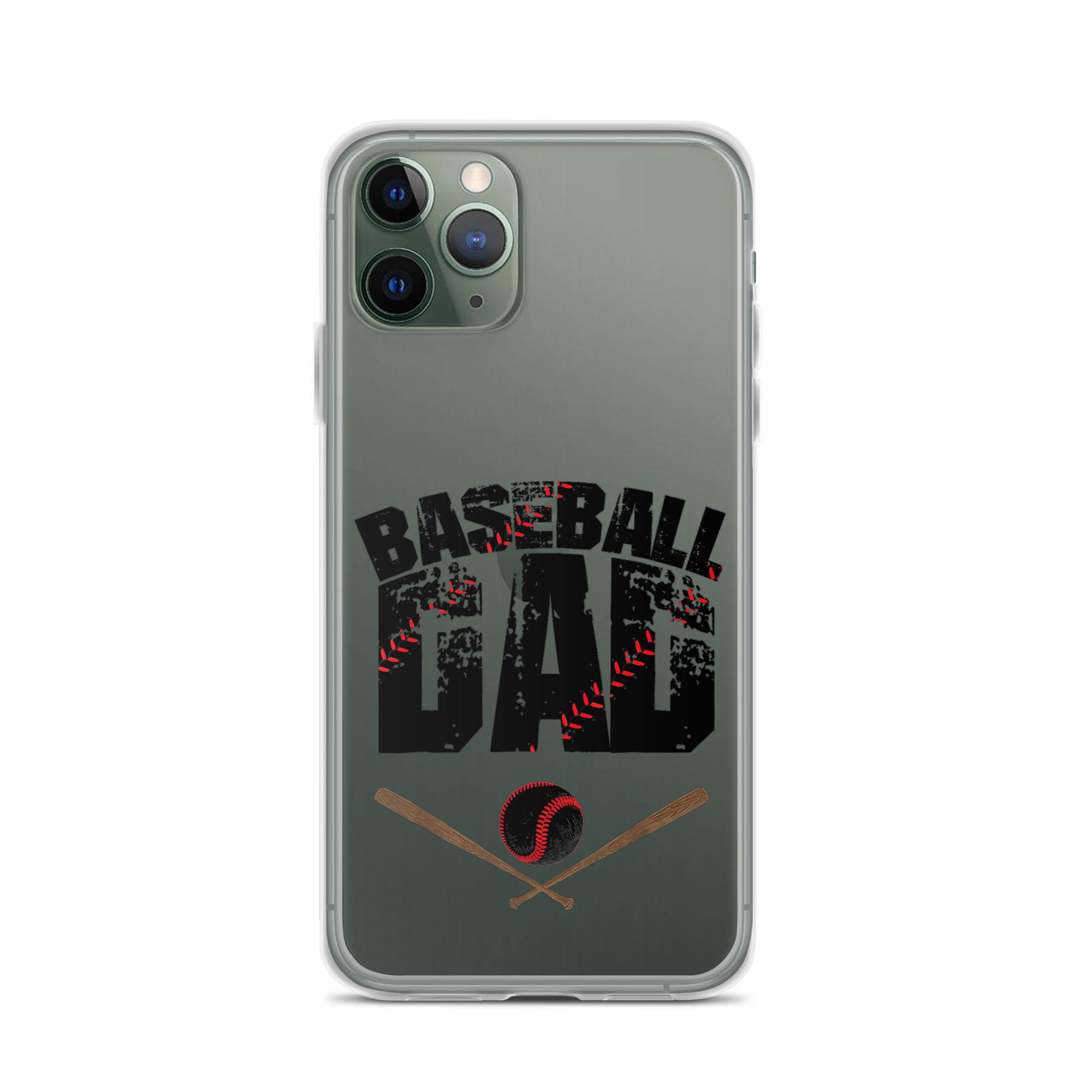 Baseball Dad Clear Case for iPhone®