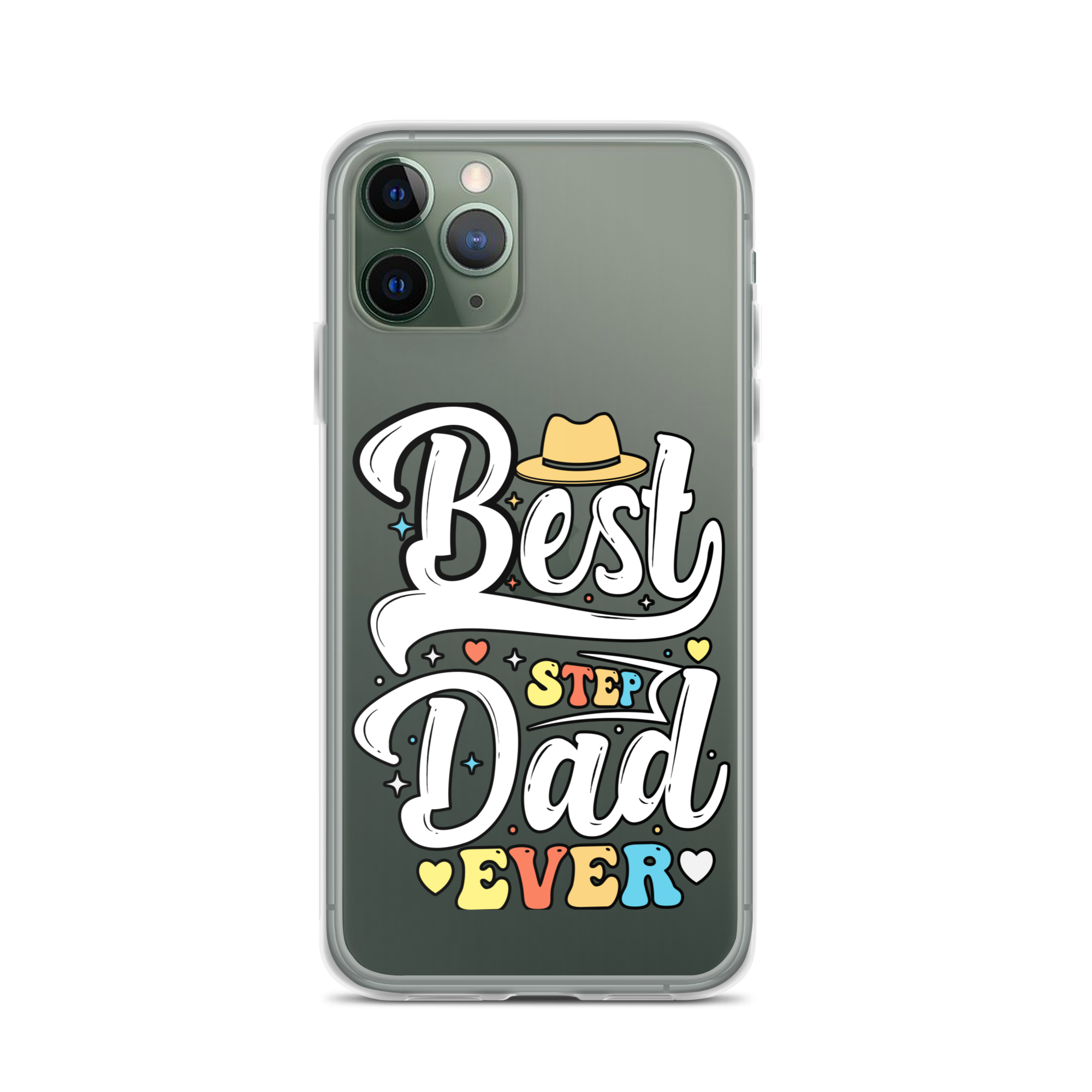 Best Step Dad Ever Clear Case for iPhone®