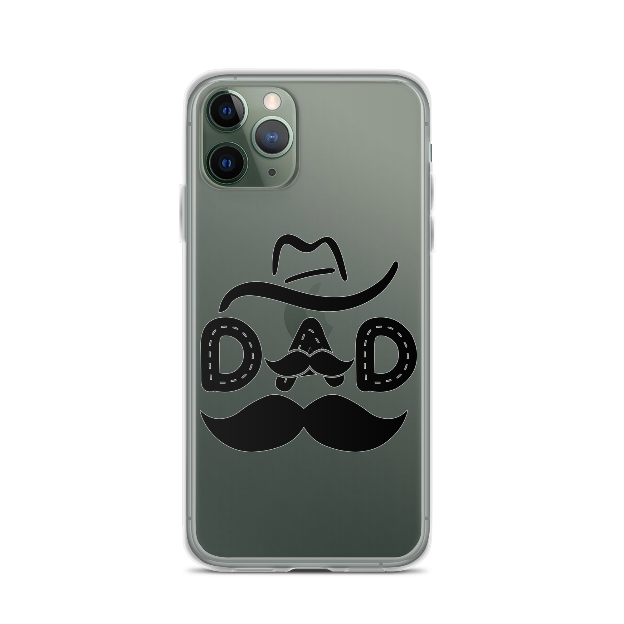 Dad Cowboy Clear Case for iPhone®