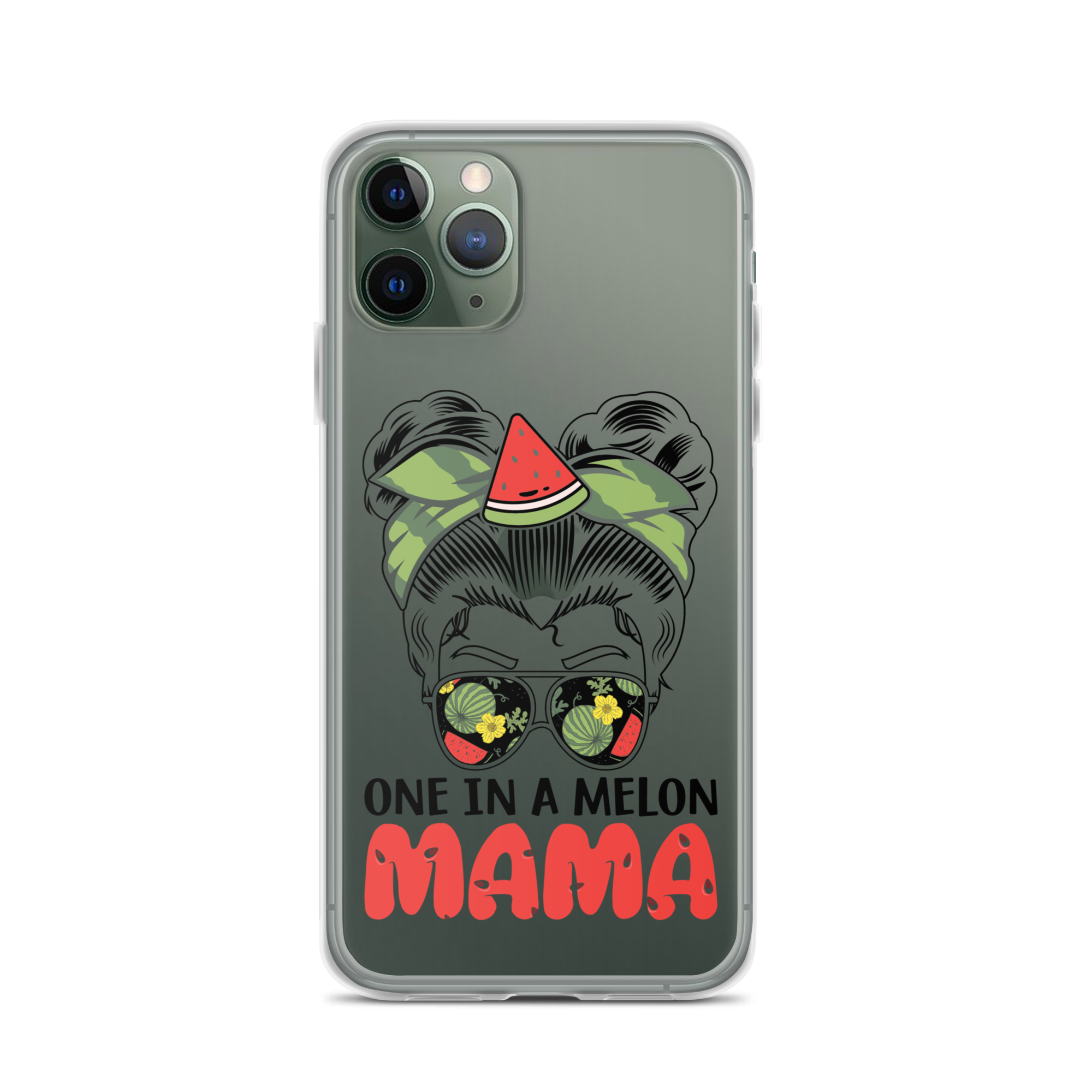 One In A Melon Mama Clear Case for iPhone®