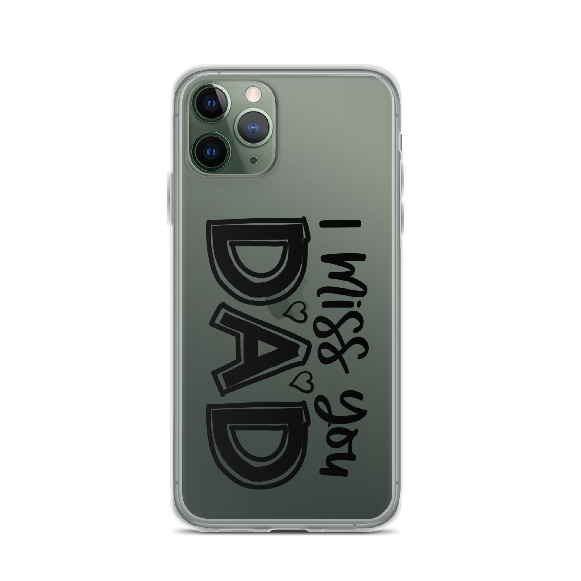 I Miss You Dad Clear Case for iPhone®