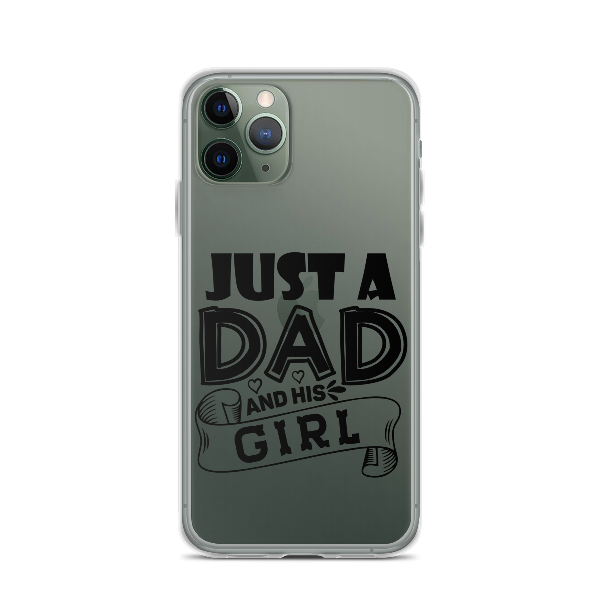 Just A Dad And His Girl Clear Case for iPhone®