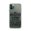 My Greatest Blessing Call Me Dad Clear Case for iPhone®