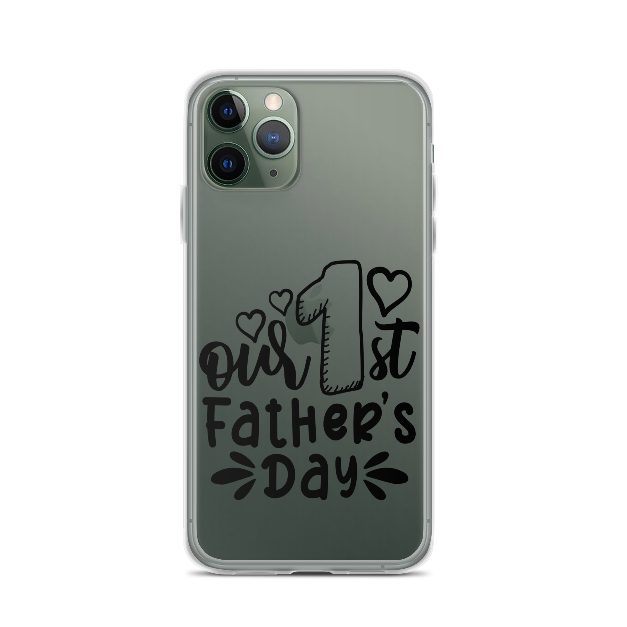 Our First Father's Day Clear Case for iPhone®