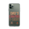 Dad's Camping T-Shirt Clear Case for iPhone®