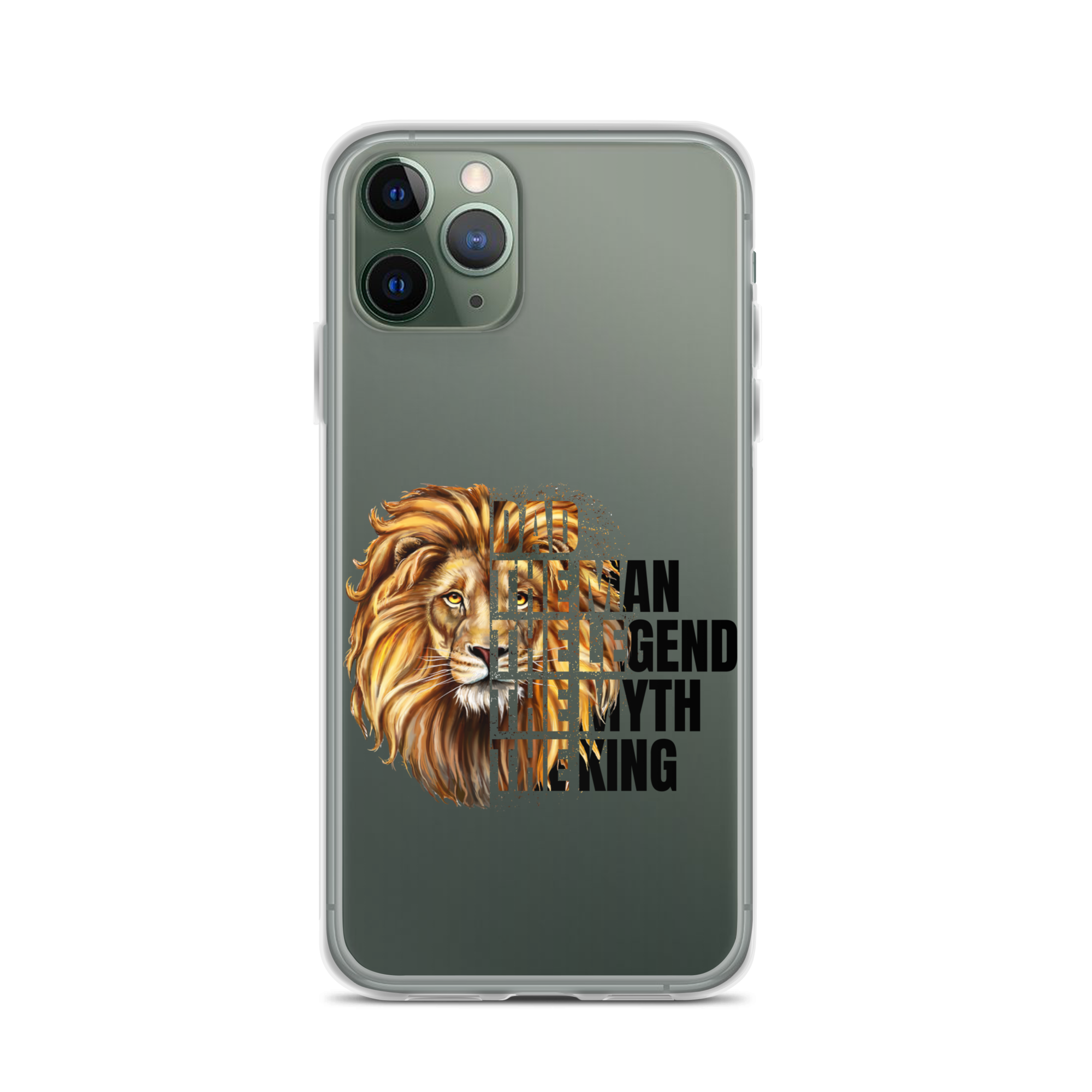 Dad The Man The Legend The Myth The King Clear Case for iPhone®