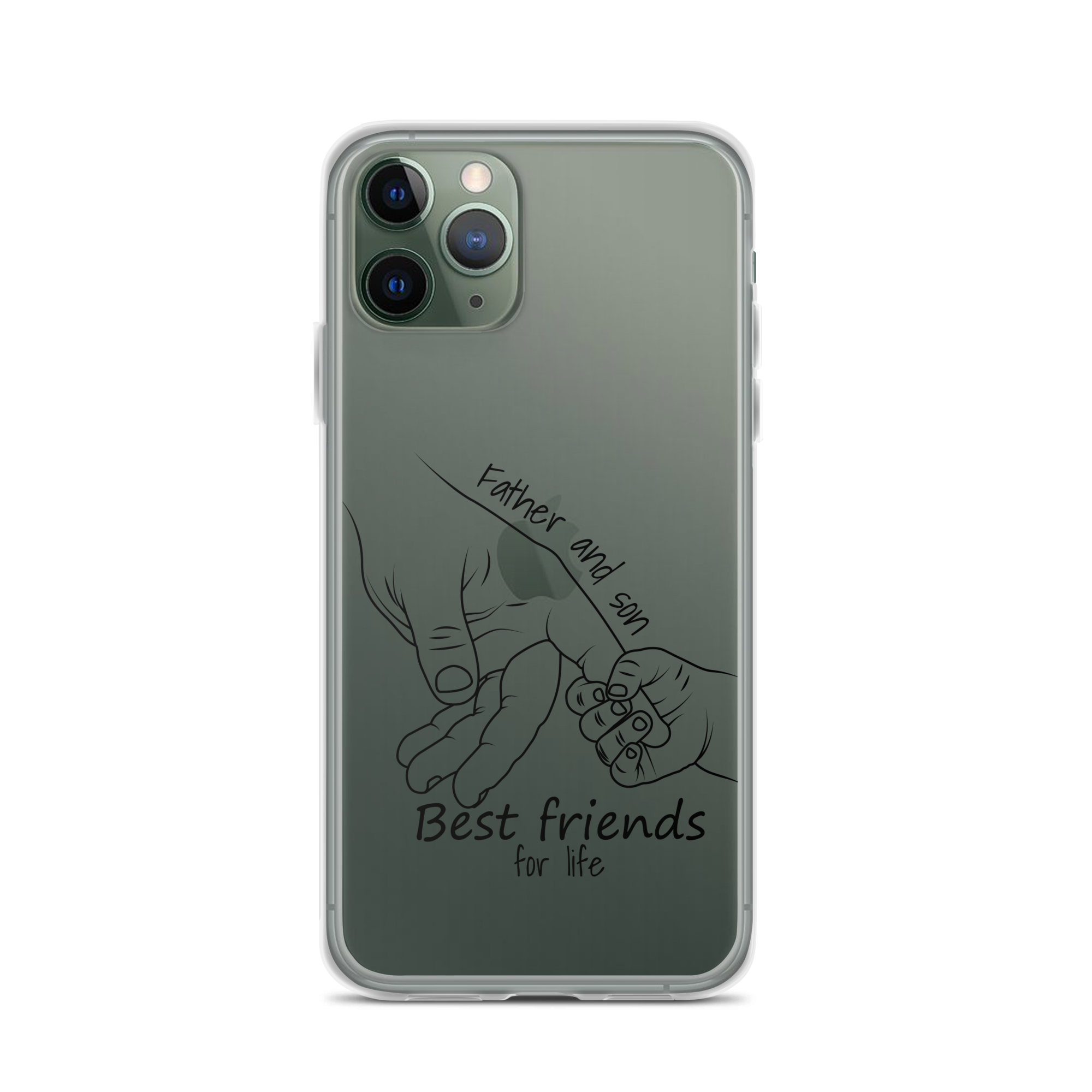 Father And Son Best Friends For Life Clear Case for iPhone®