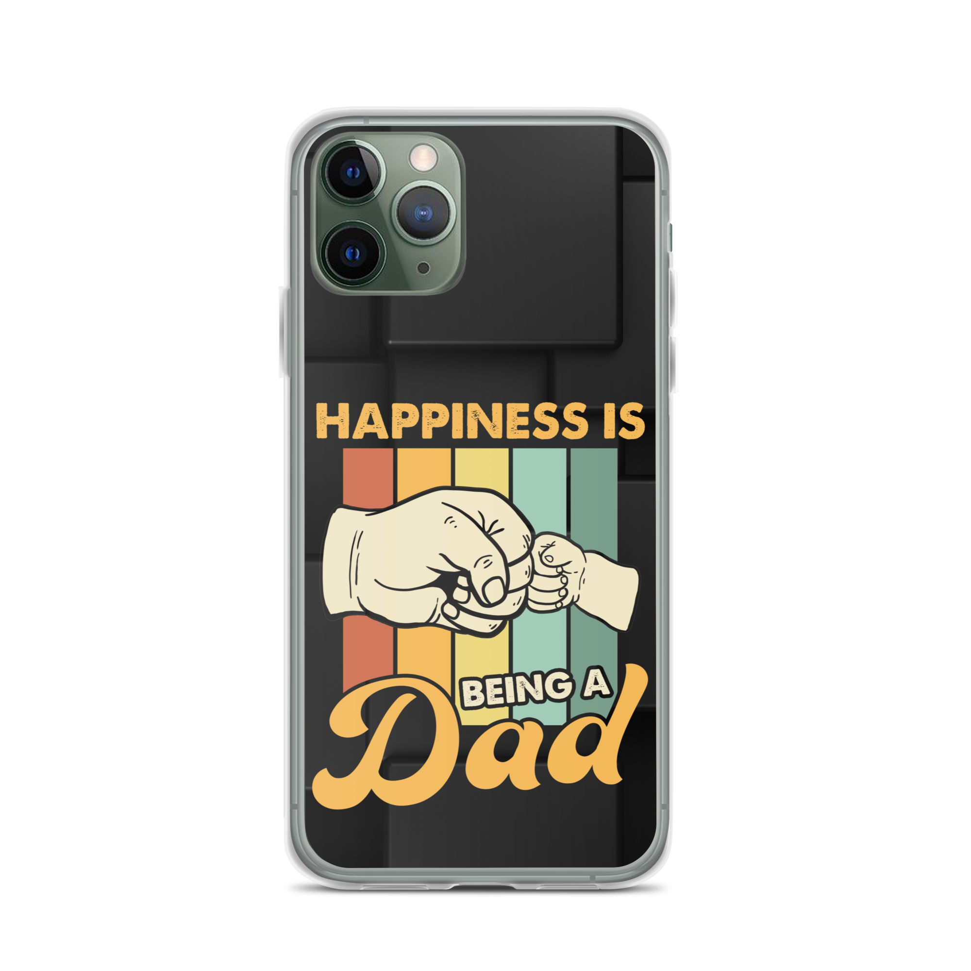 Happiness Is Being A Dad Clear Case for iPhone®