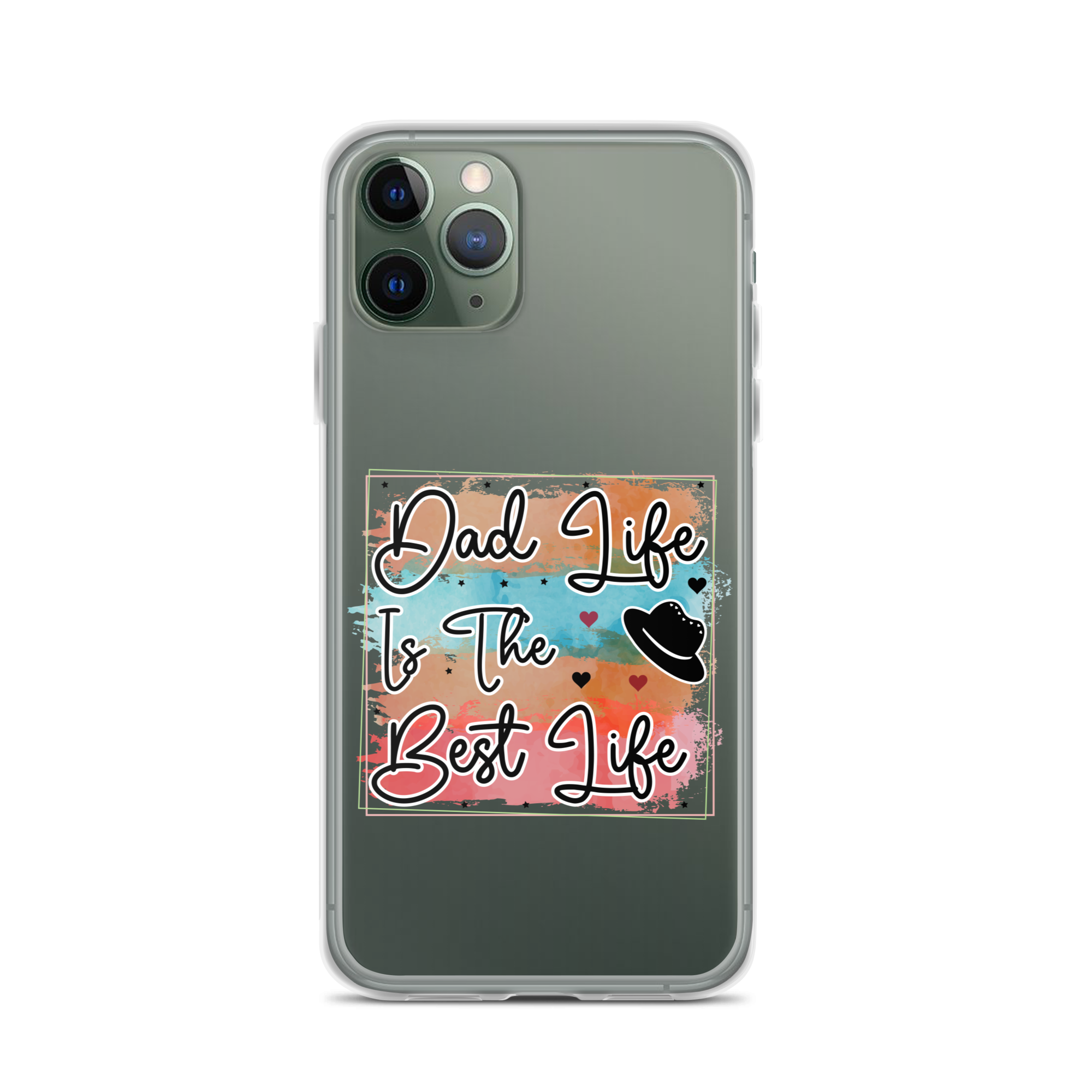 Dad Life Is The Best Life Clear Case for iPhone®