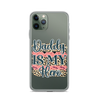 Daddy Is My Hero Clear Case for iPhone®