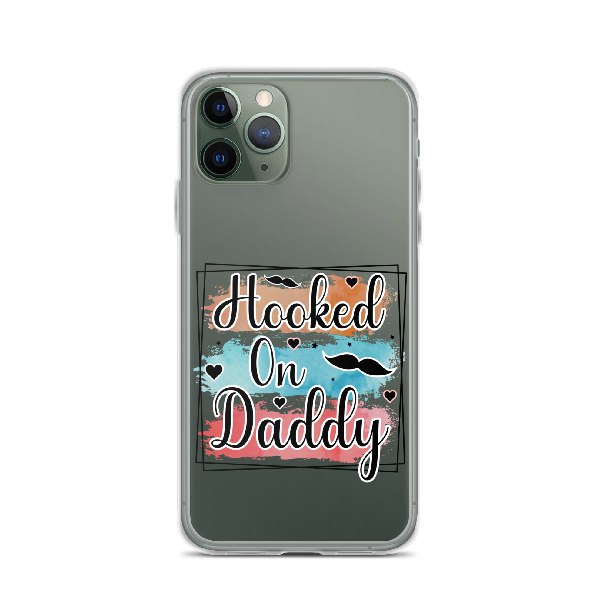 Hooked On Daddy Clear Case for iPhone®