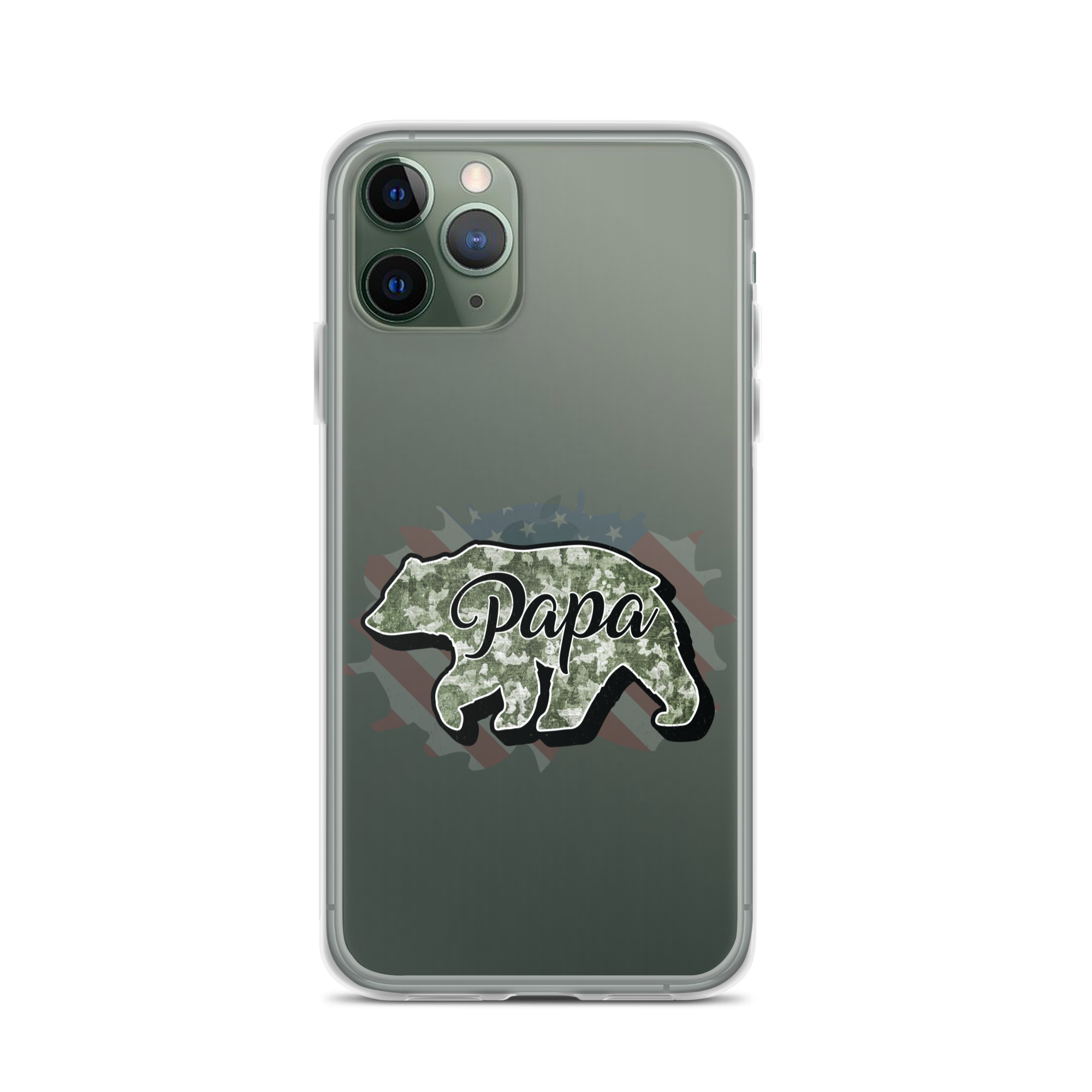 Bear Papa Clear Case for iPhone®