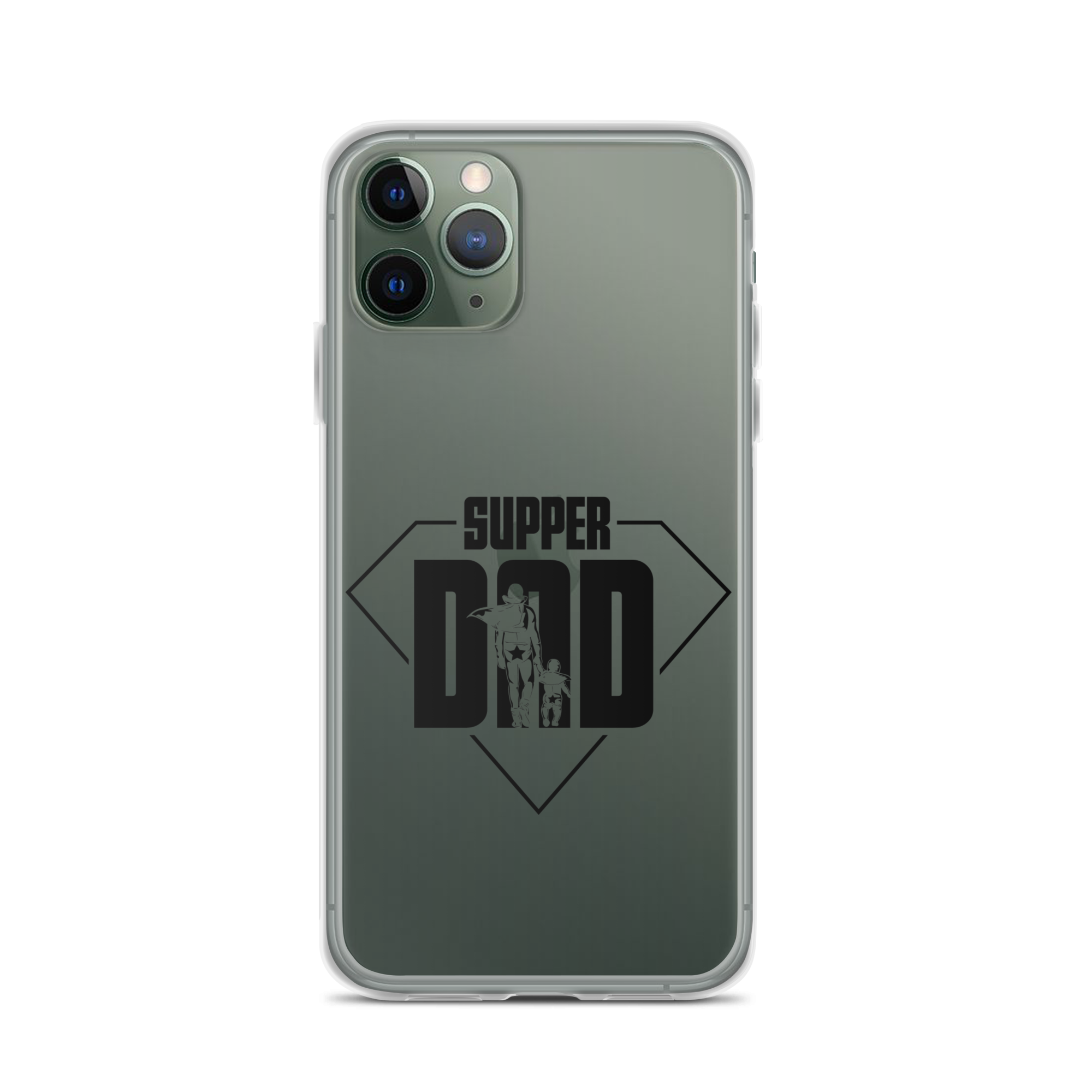 Super Dad Clear Case for iPhone®