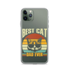 Best Cat Dad Ever Clear Case for iPhone®