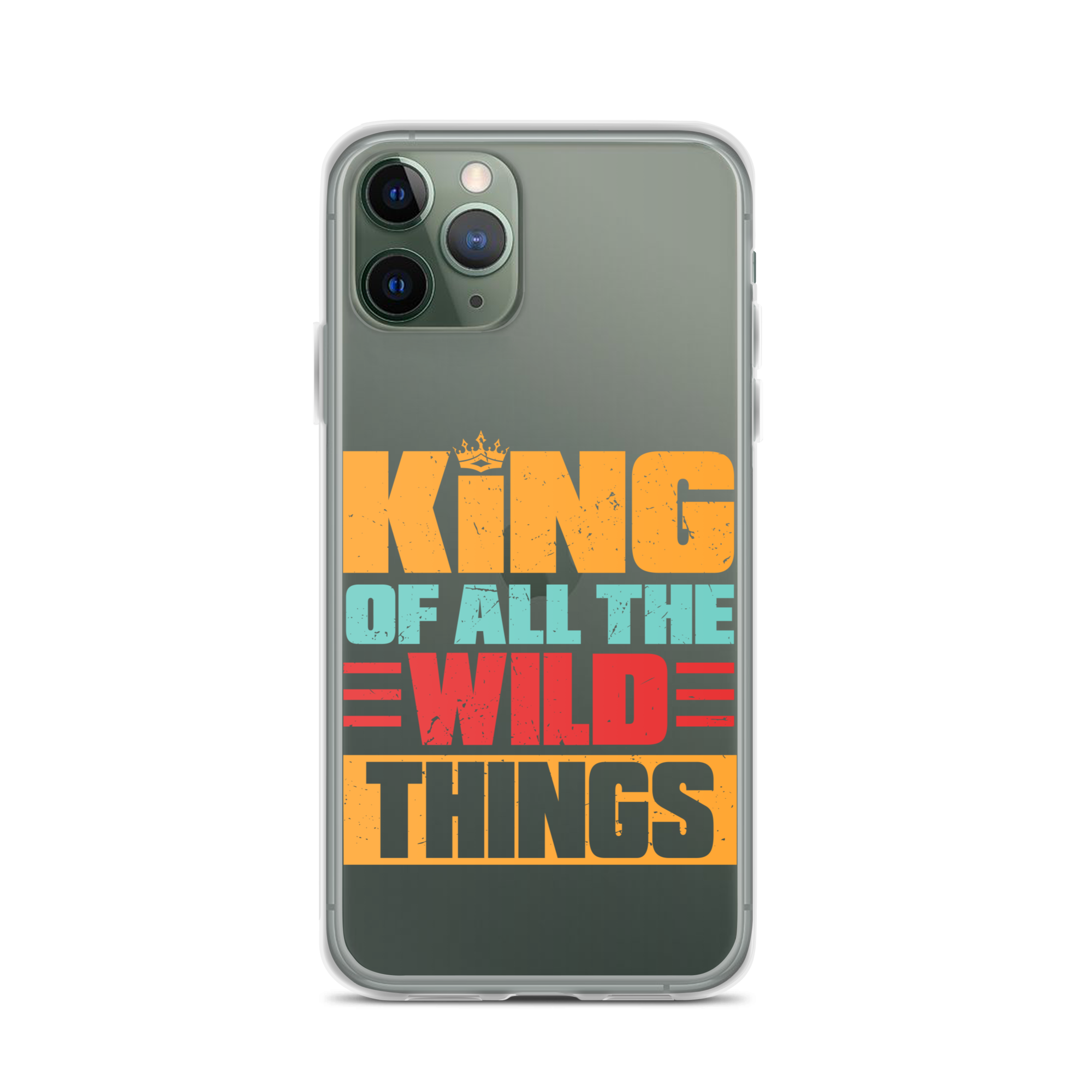 King Of All The Wild Things Clear Case for iPhone®