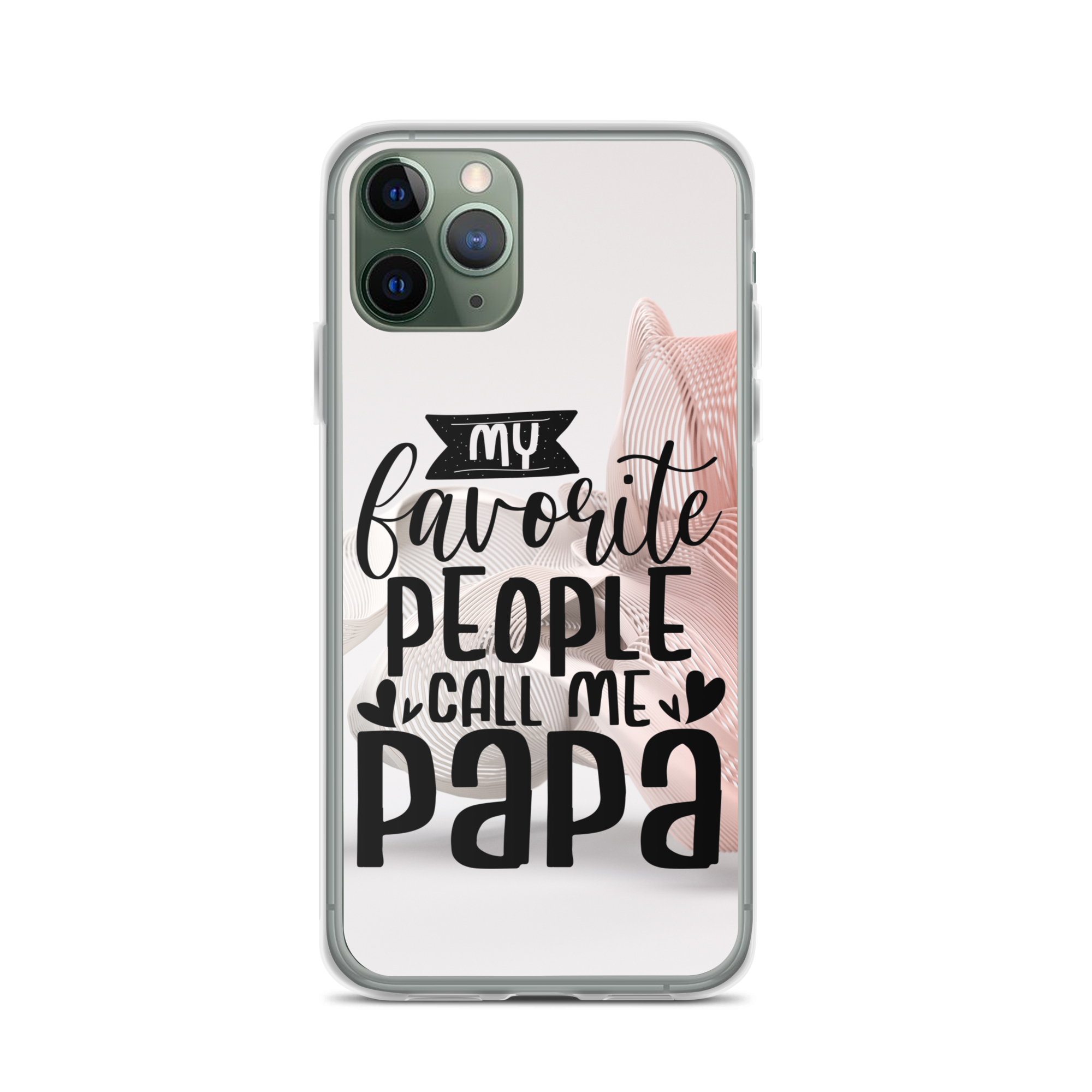 My Favorite People Call Me Papa Clear Case for iPhone®