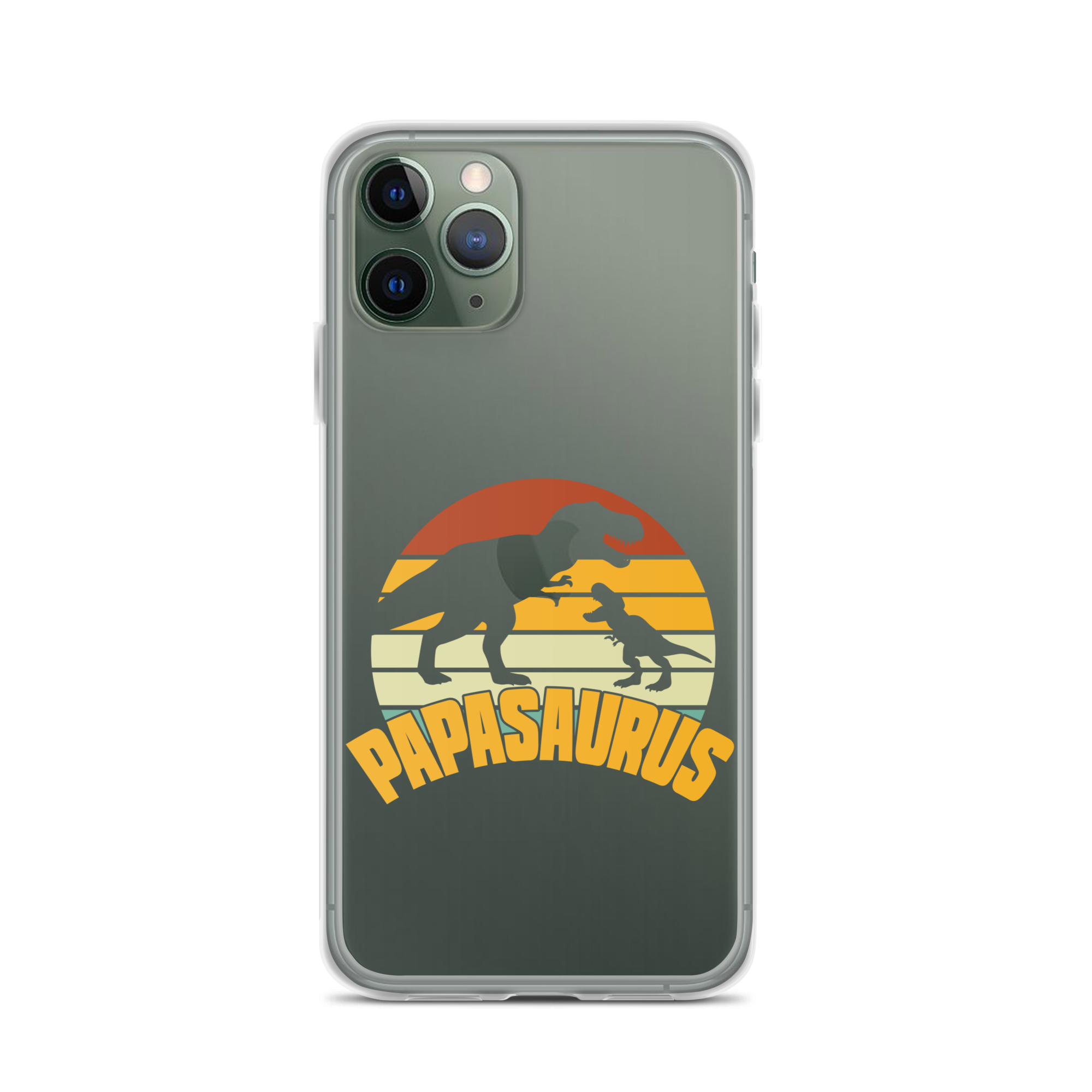 Papasaurus Clear Case for iPhone®