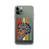 Black Father Matters Clear Case for iPhone®