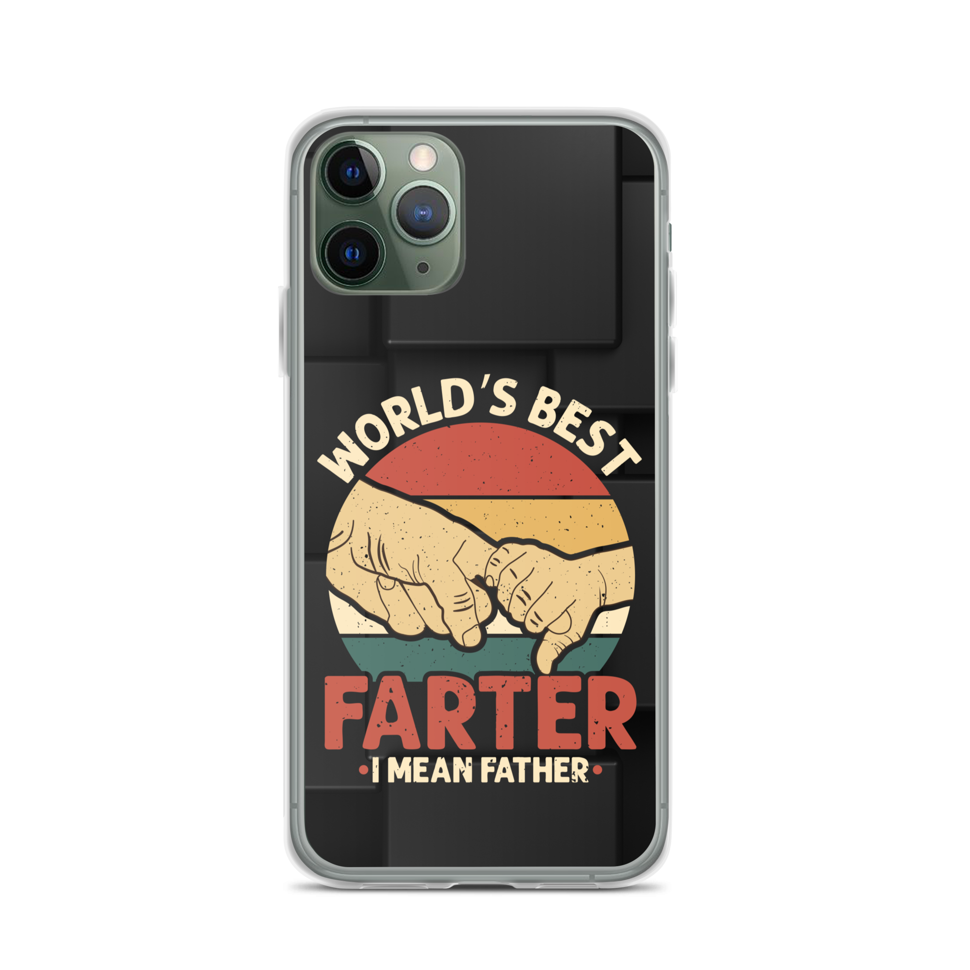 World's Best Fart I Mean Father Clear Case for iPhone®