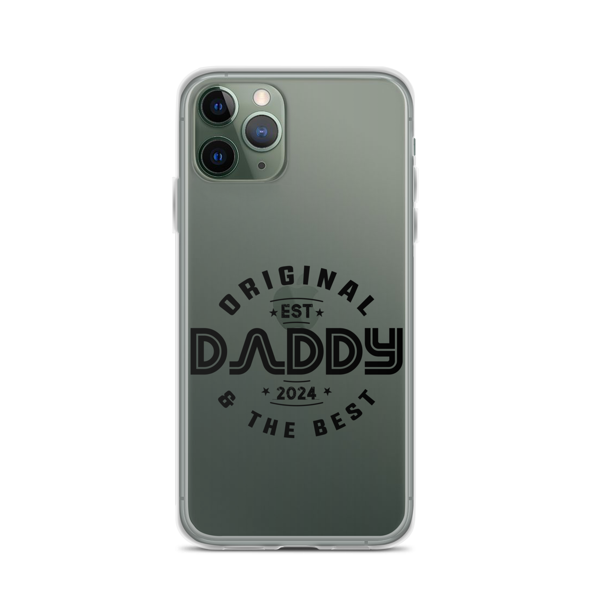 Original And The Best Daddy Establish 2024 Clear Case for iPhone®