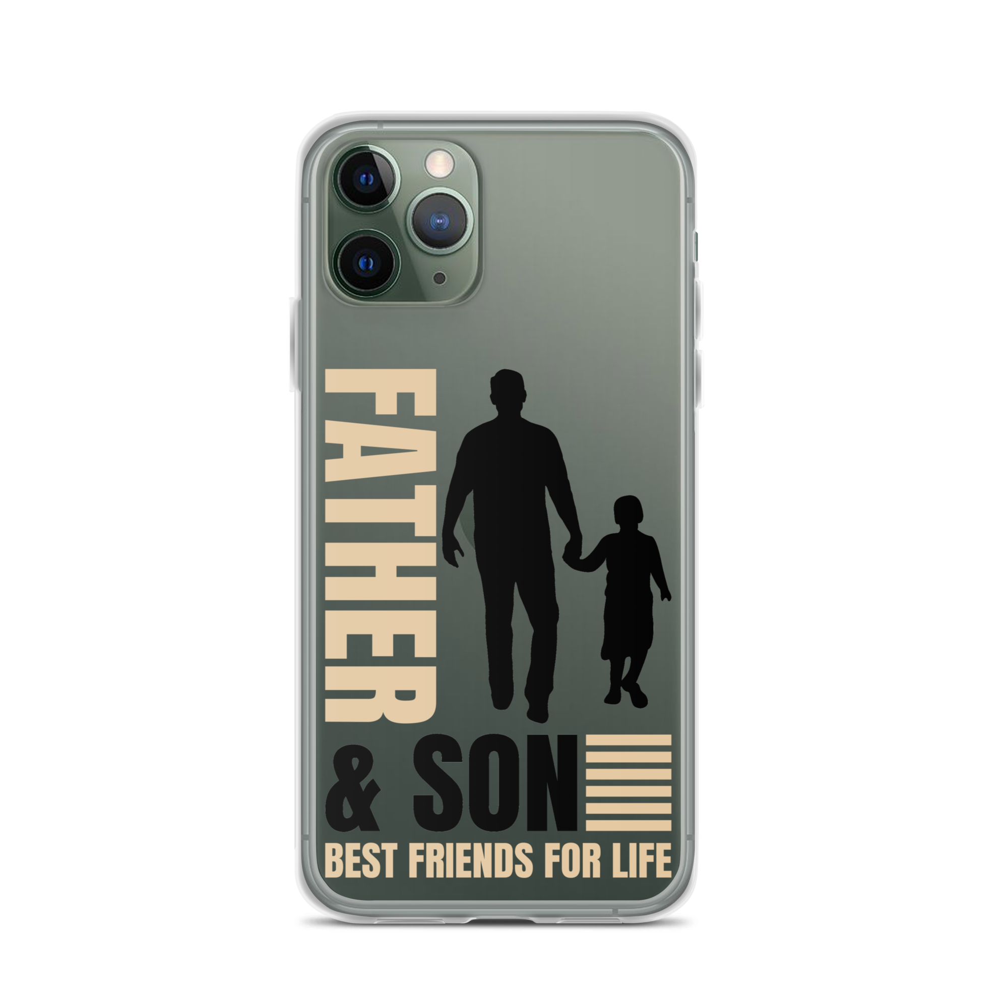 Father & Son Best Friends For Life Clear Case for iPhone®