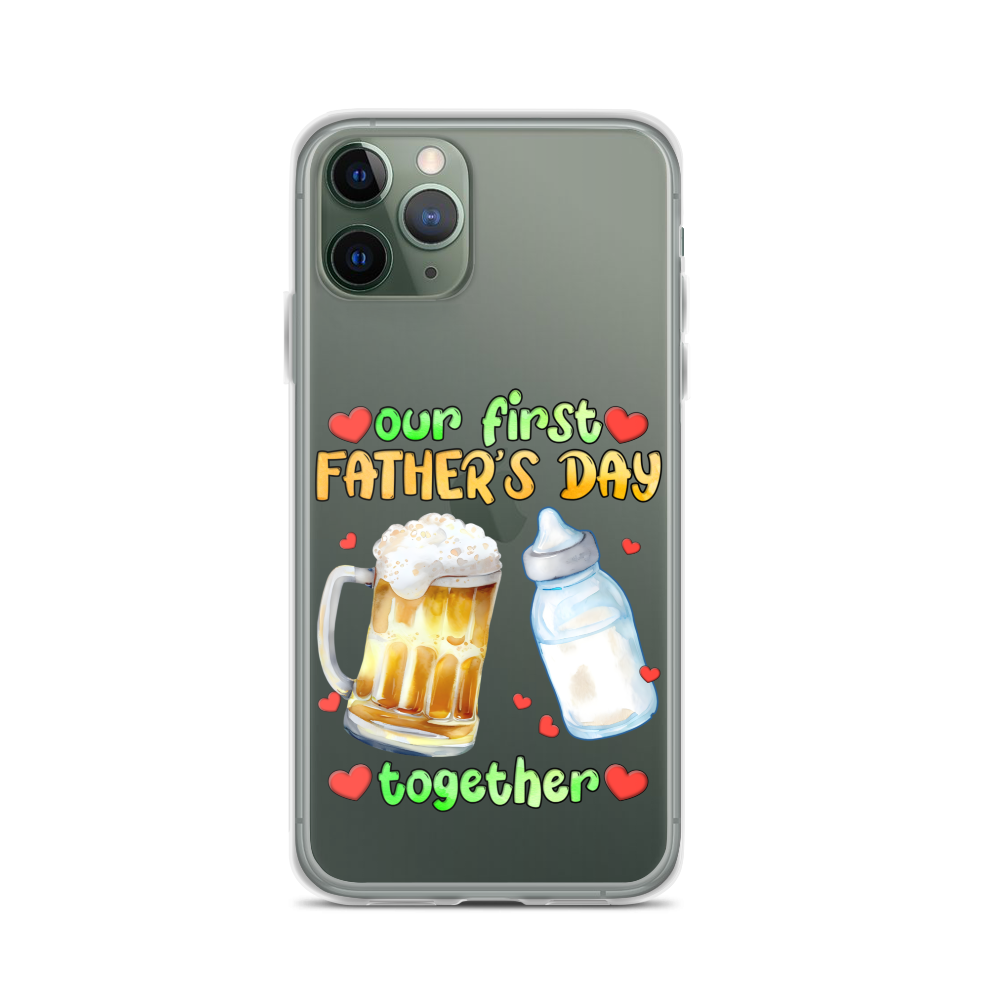 Our First Father's Day Together Clear Case for iPhone®