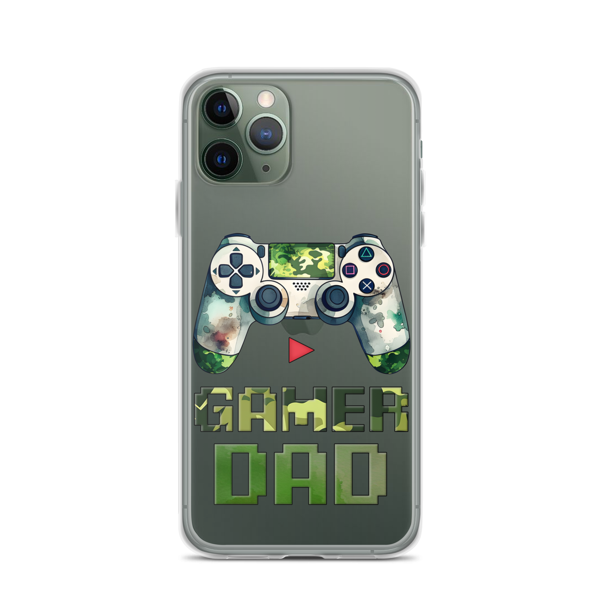 Gamer Dad Clear Case for iPhone®