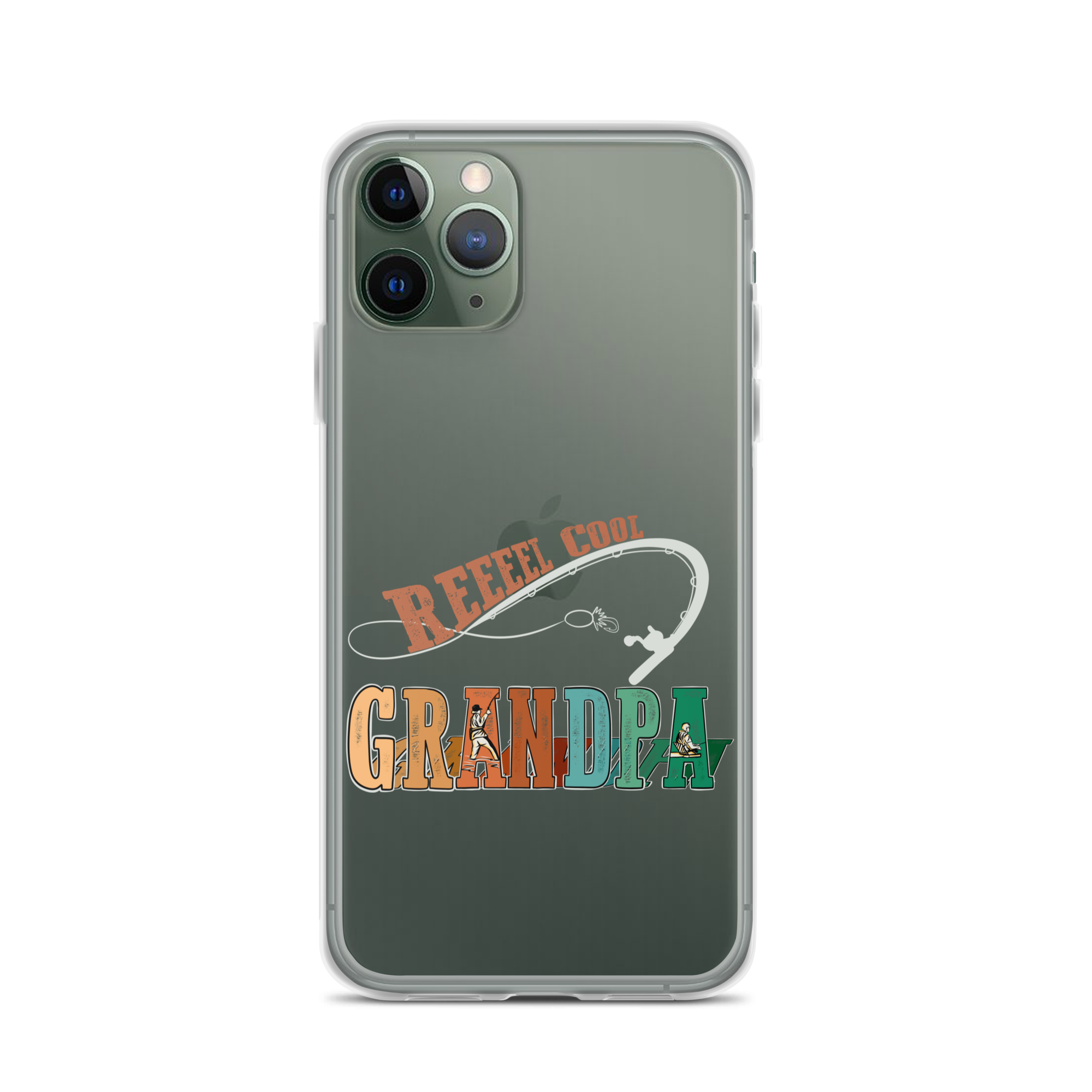 Reel Cool Grandpa Clear Case for iPhone®