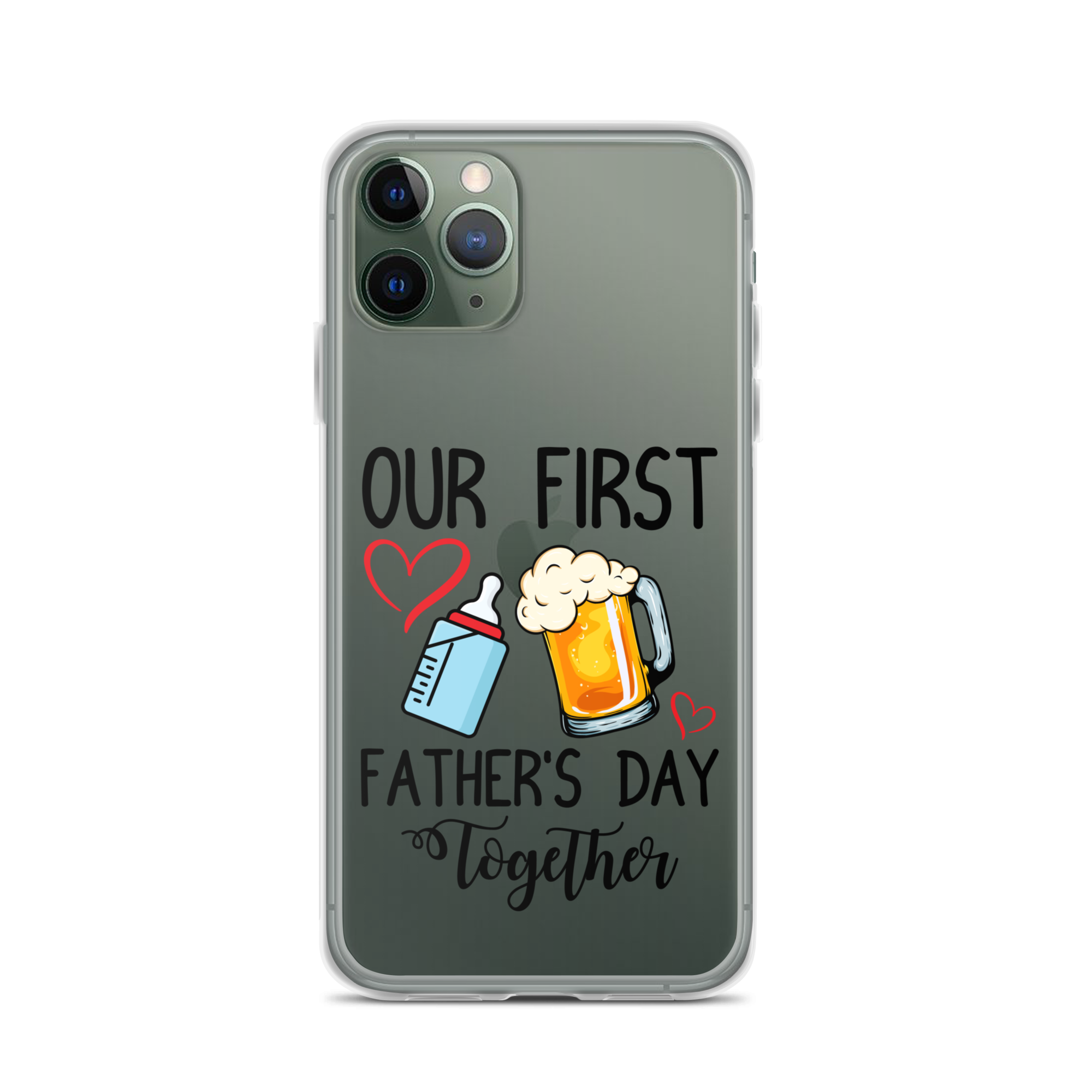 Our First Father's Day Together Clear Case for iPhone®