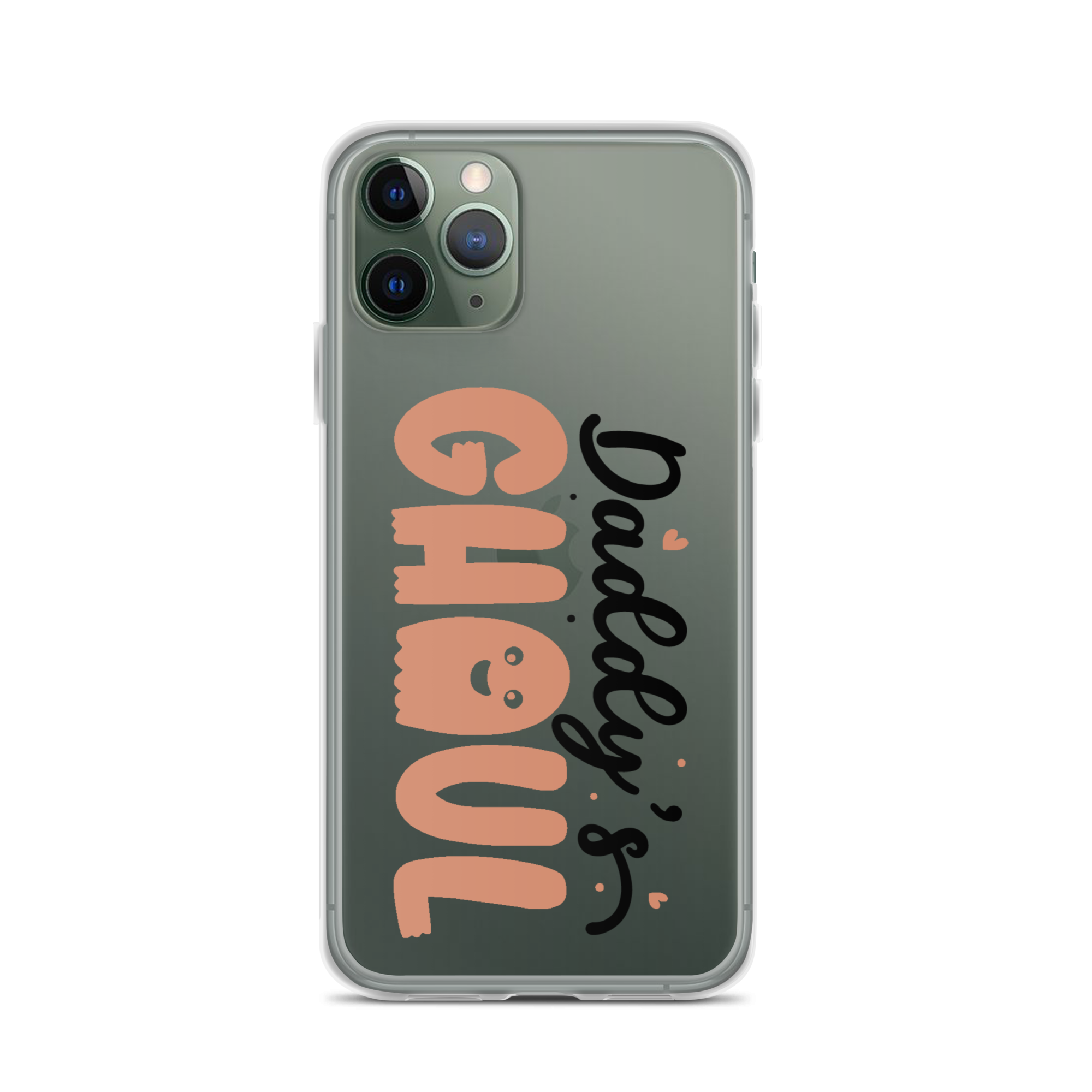 Daddy's Ghoul Clear Case for iPhone®