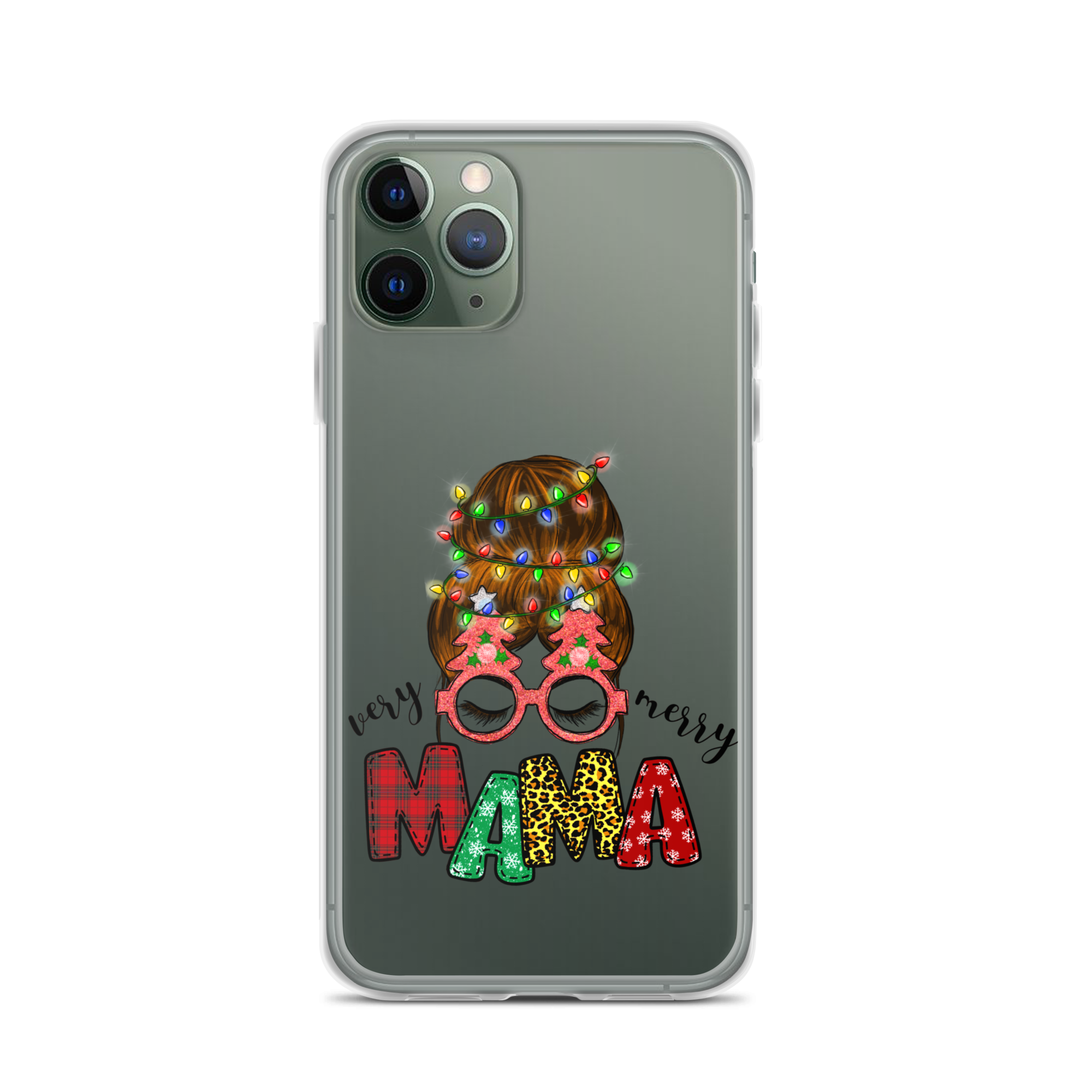 My Merry Mama Clear Case for iPhone®