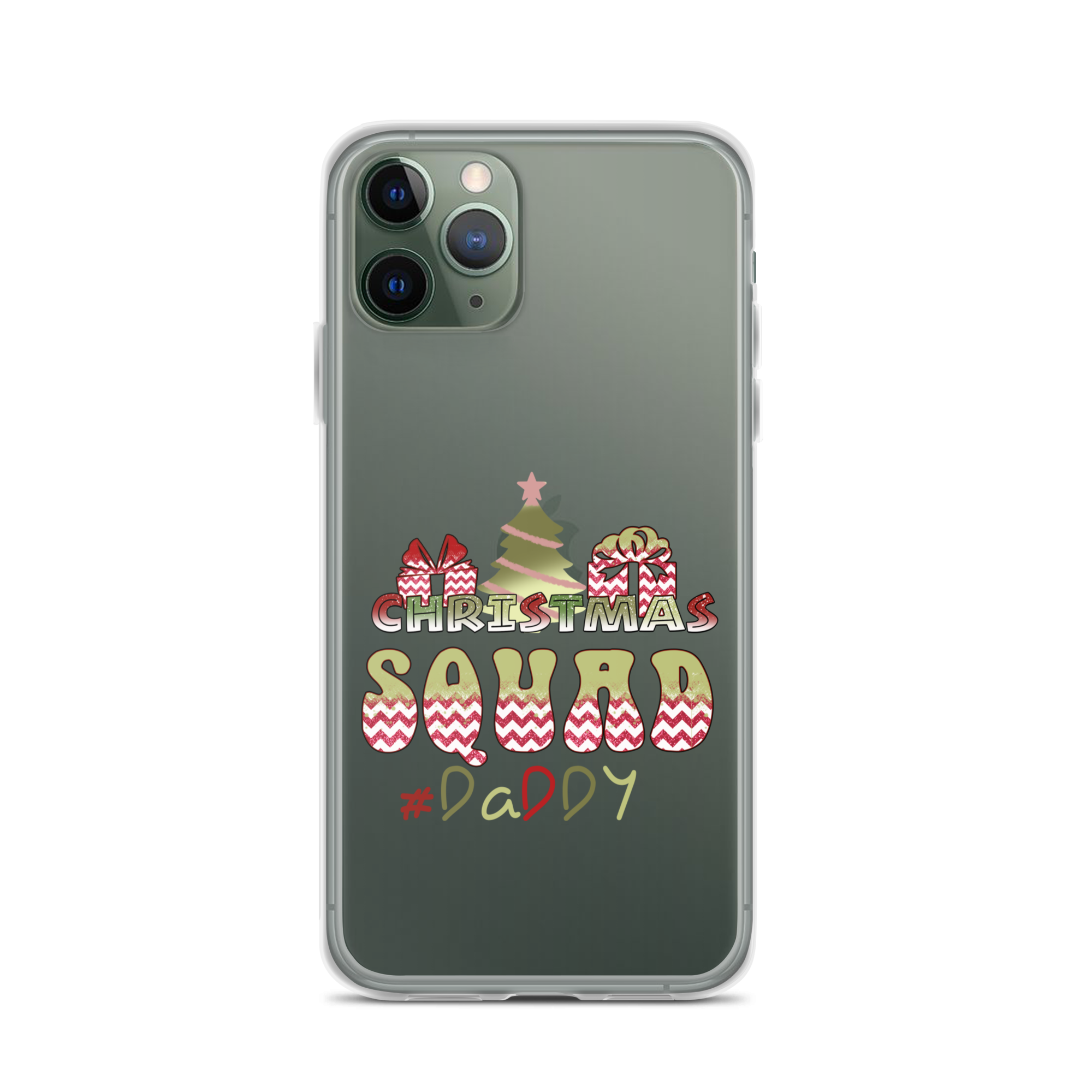 Christmas Squad Daddy Clear Case for iPhone®