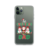 1st Christmas As A Dad Clear Case for iPhone®