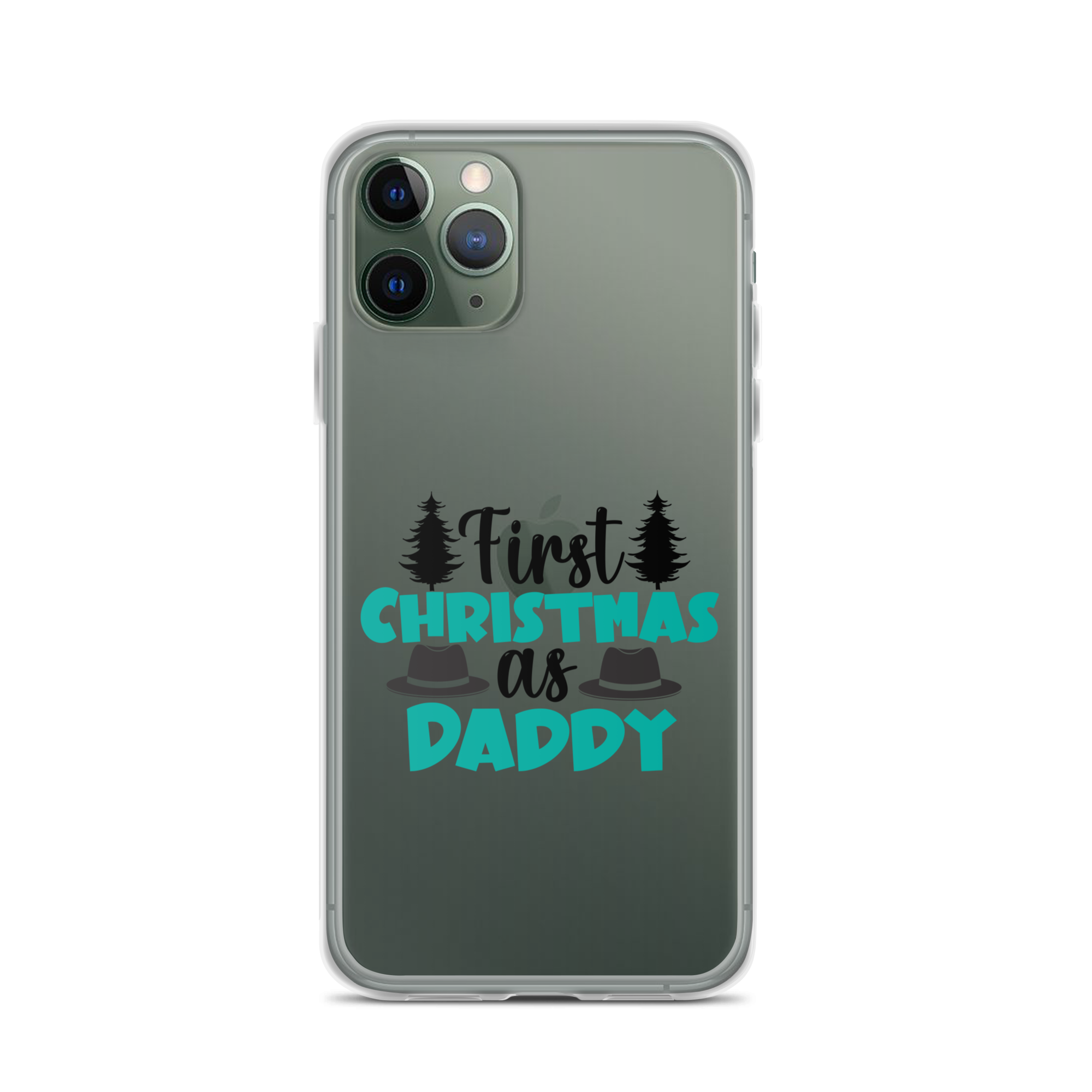 First Christmas As Daddy Clear Case for iPhone®