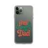 First Christmas As Dad Clear Case for iPhone®