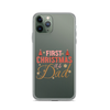 First Christmas As Dad Clear Case for iPhone®