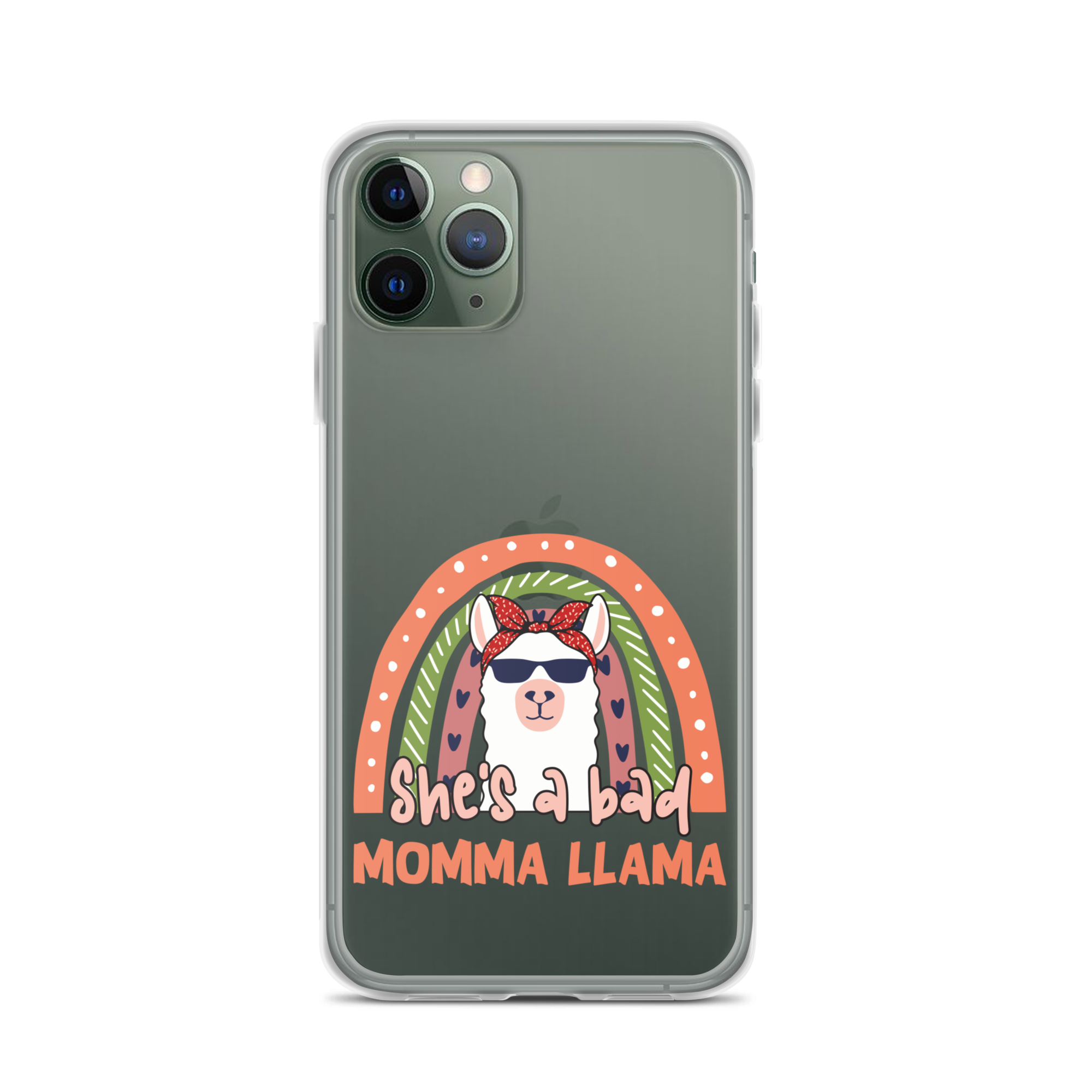 She's A Bad Momma Llama Clear Case for iPhone®