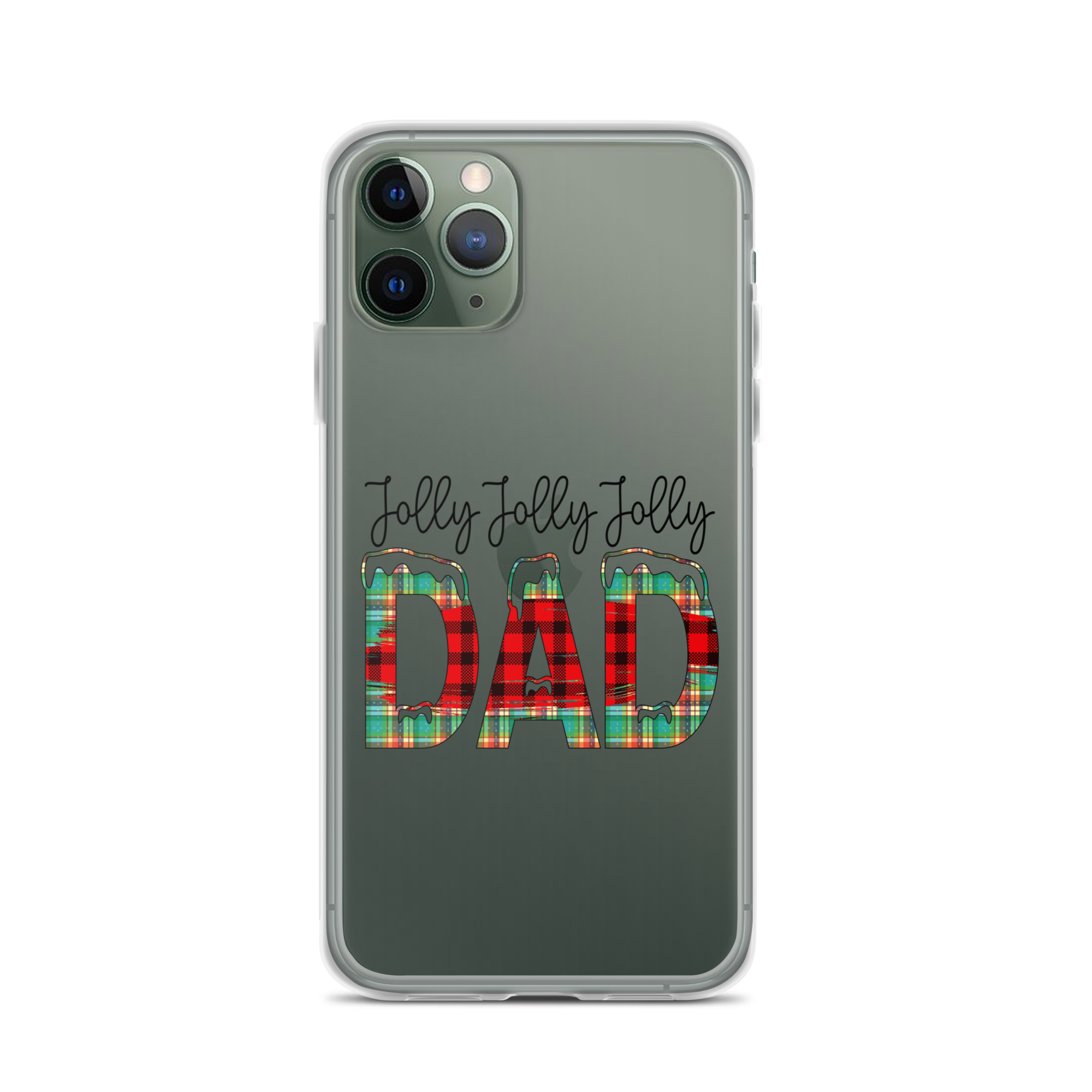 Jolly Jolly Jolly Dad Clear Case for iPhone®