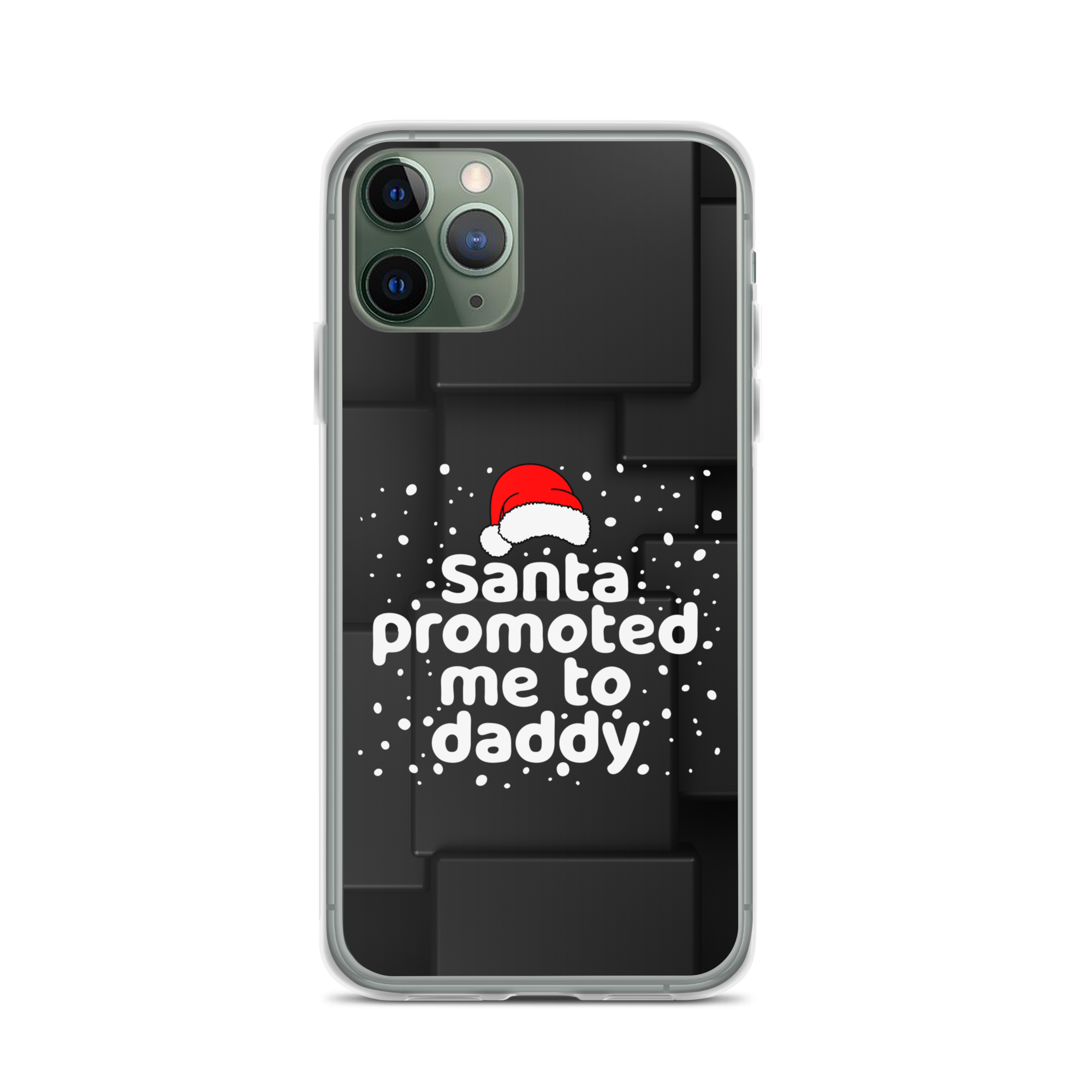 Santa Promoted Me To Dad Clear Case for iPhone®